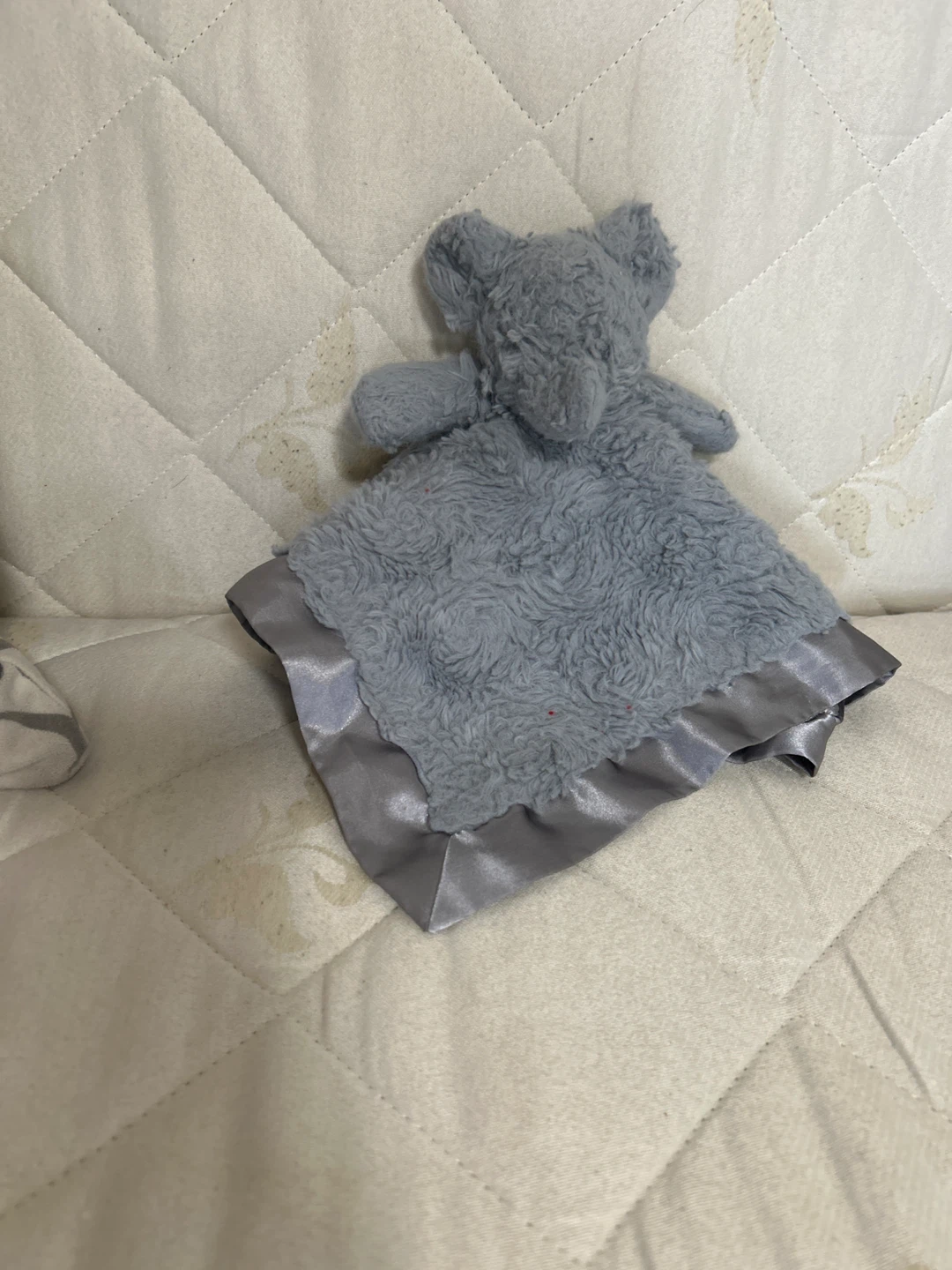 Gray Elephant Security Blanket - photo 2