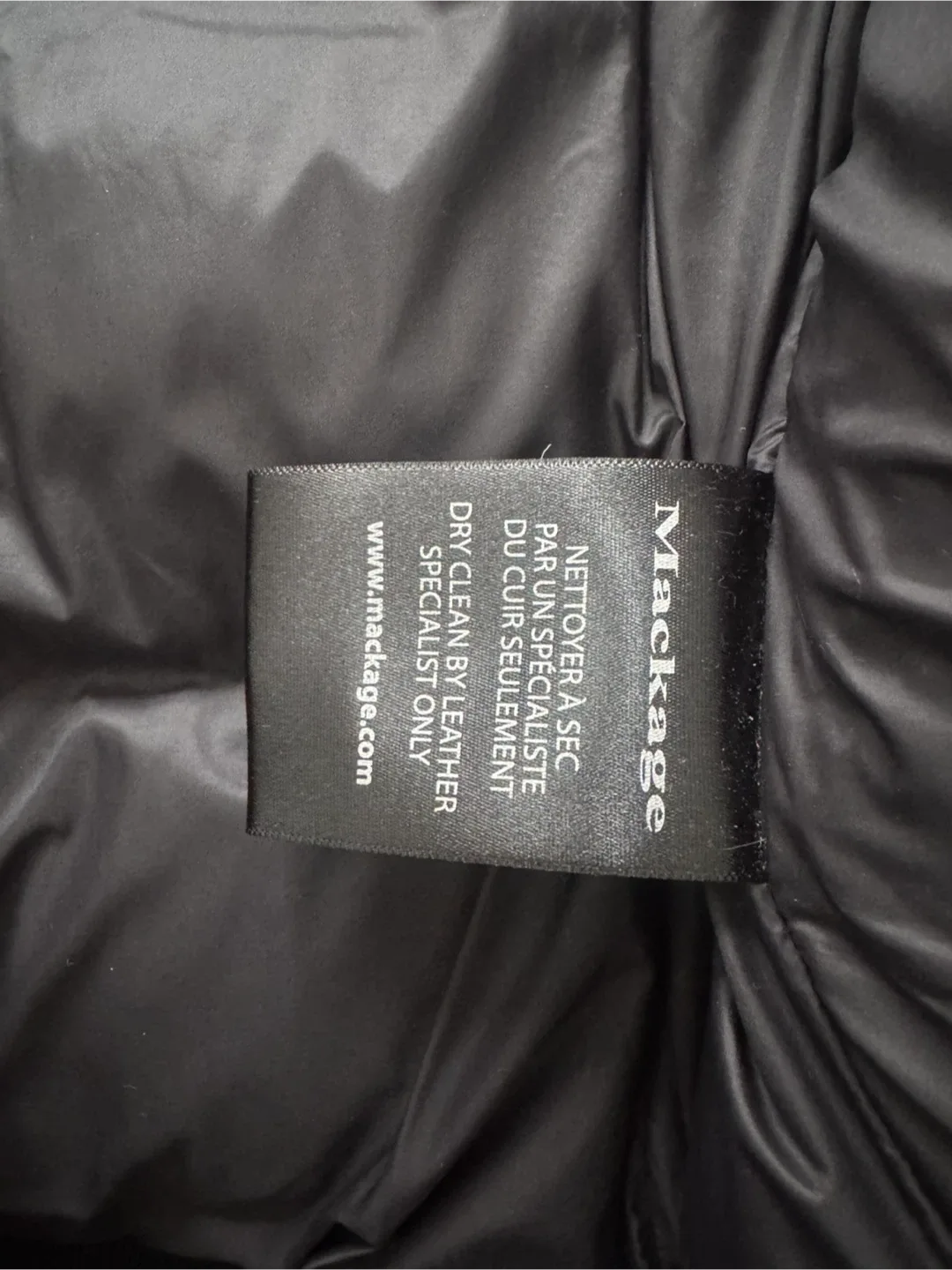 Mackage Montreal Down Bomber Jacket Size 42 image indicator(3)