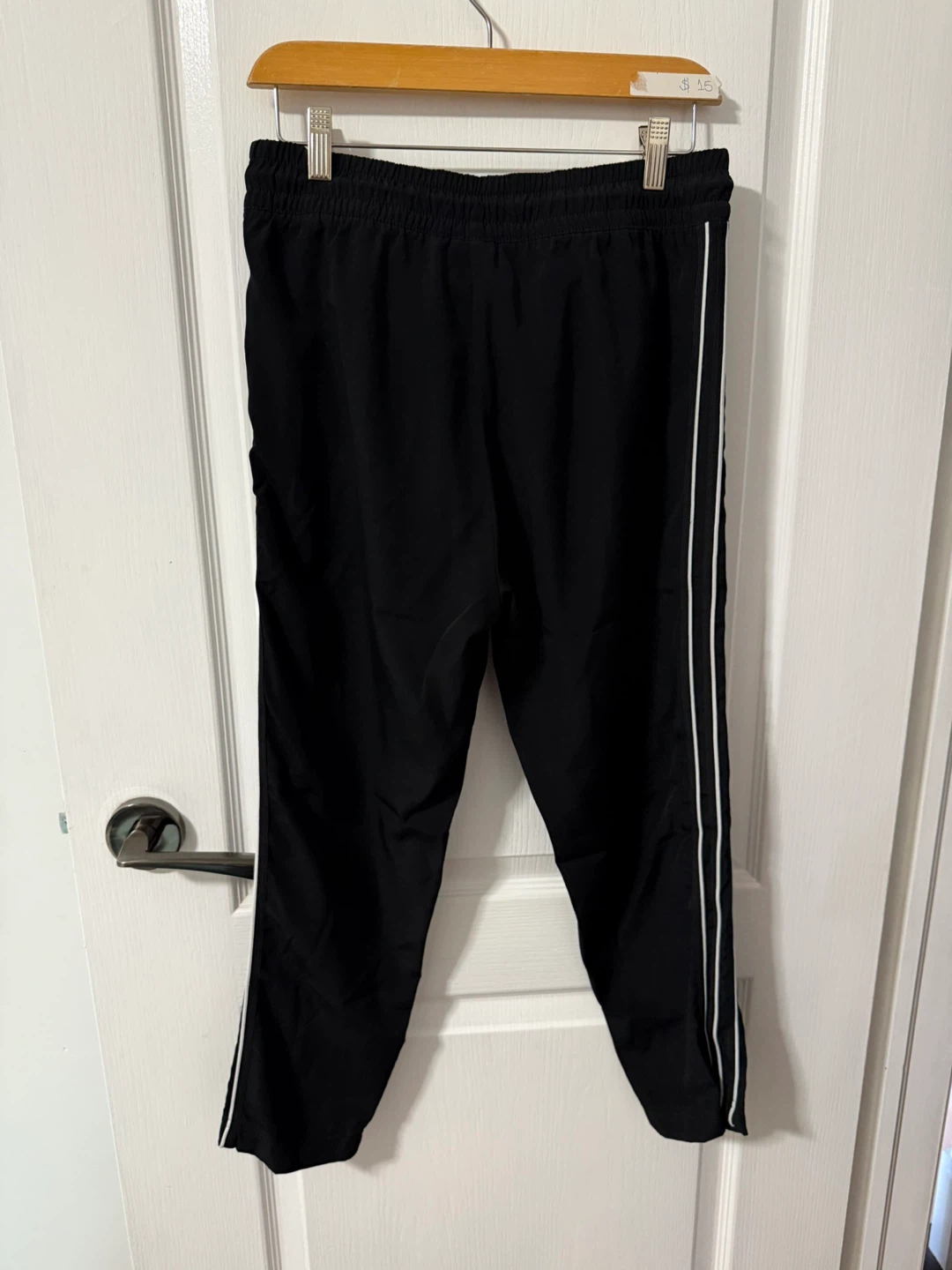 Adidas Black Track Pants - Size M - photo 3