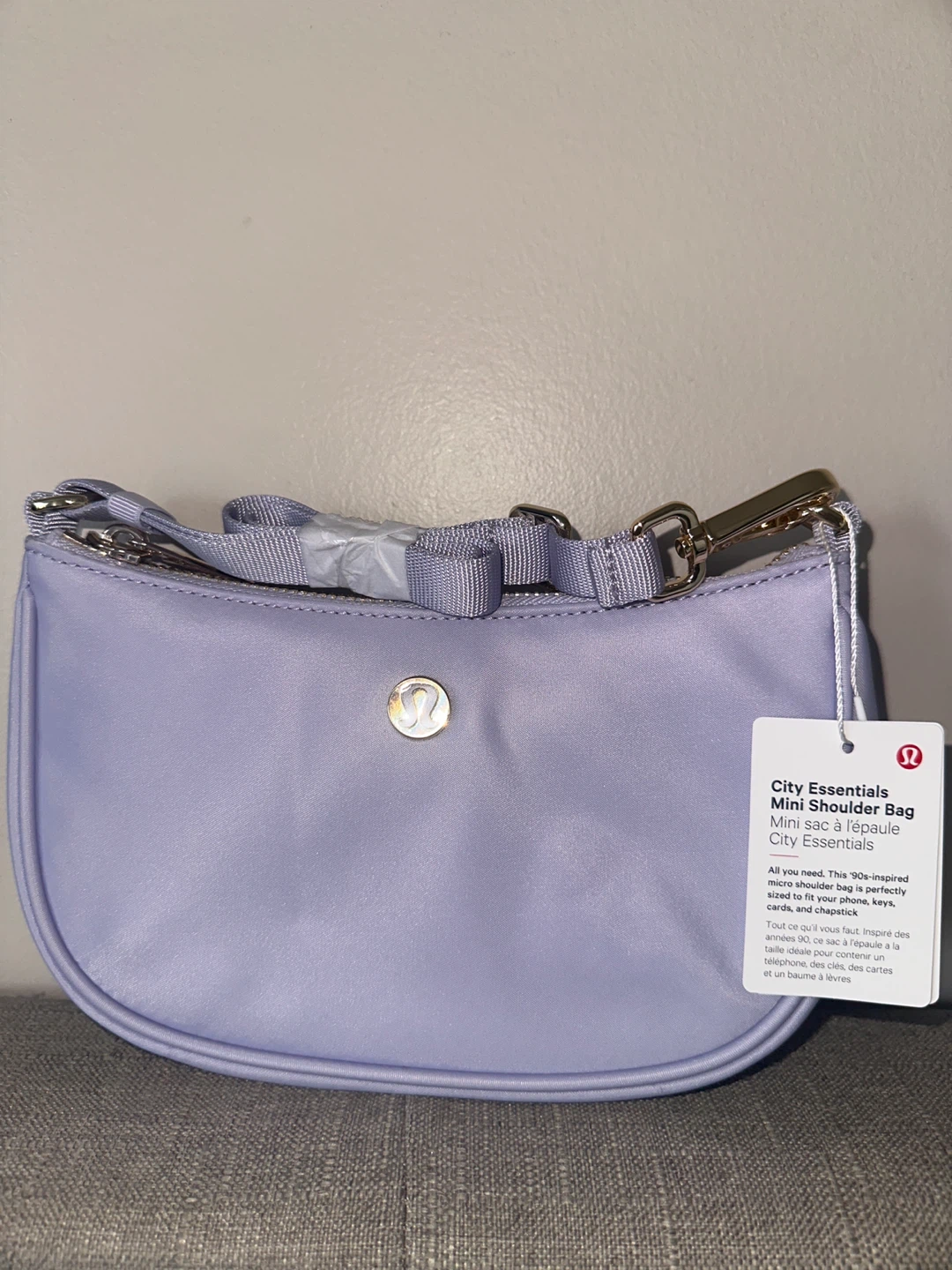 Lululemon City Essentials Mini Shoulder Bag - Lilac - photo 3