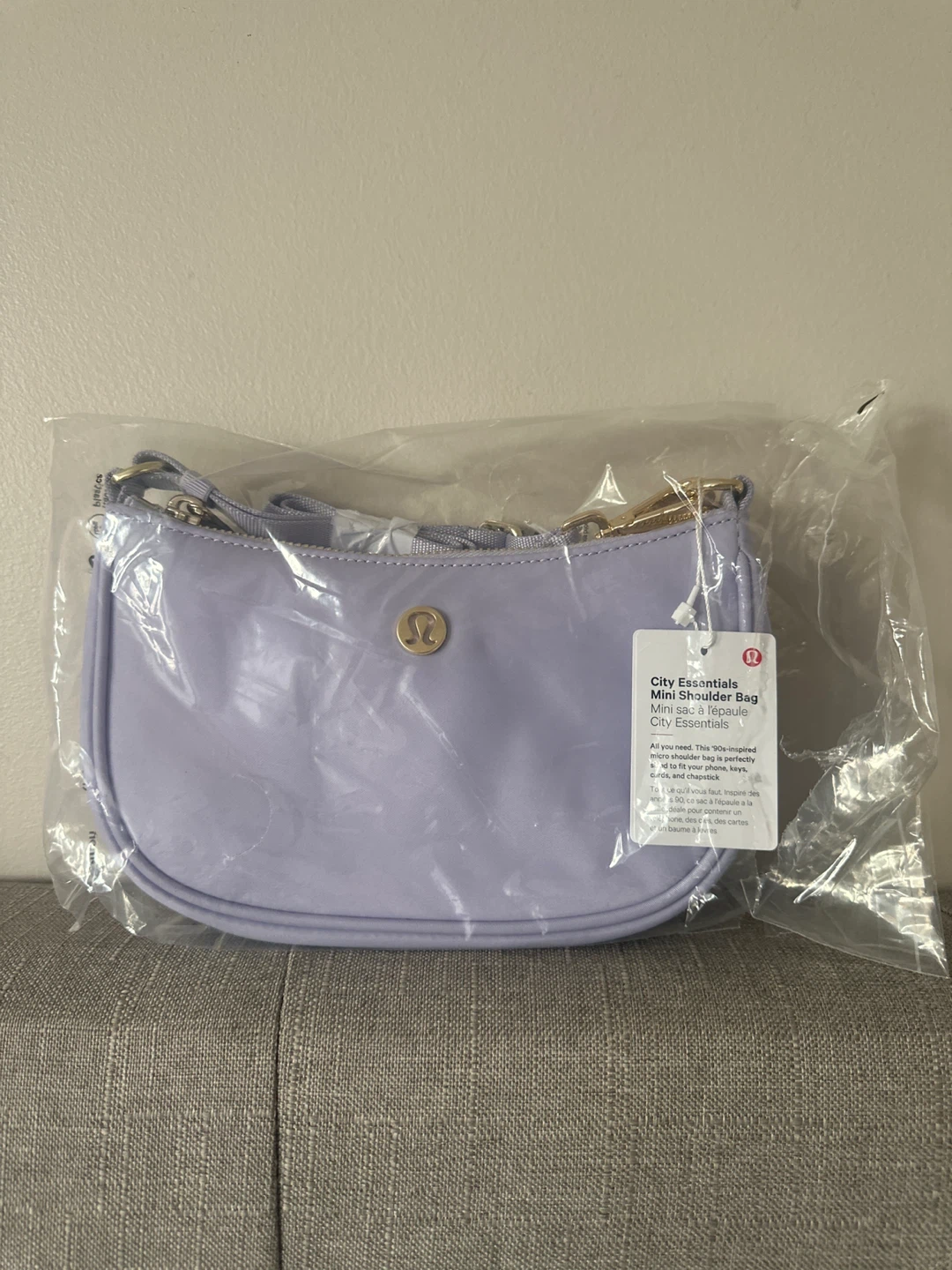 Lululemon City Essentials Mini Shoulder Bag - Lilac
