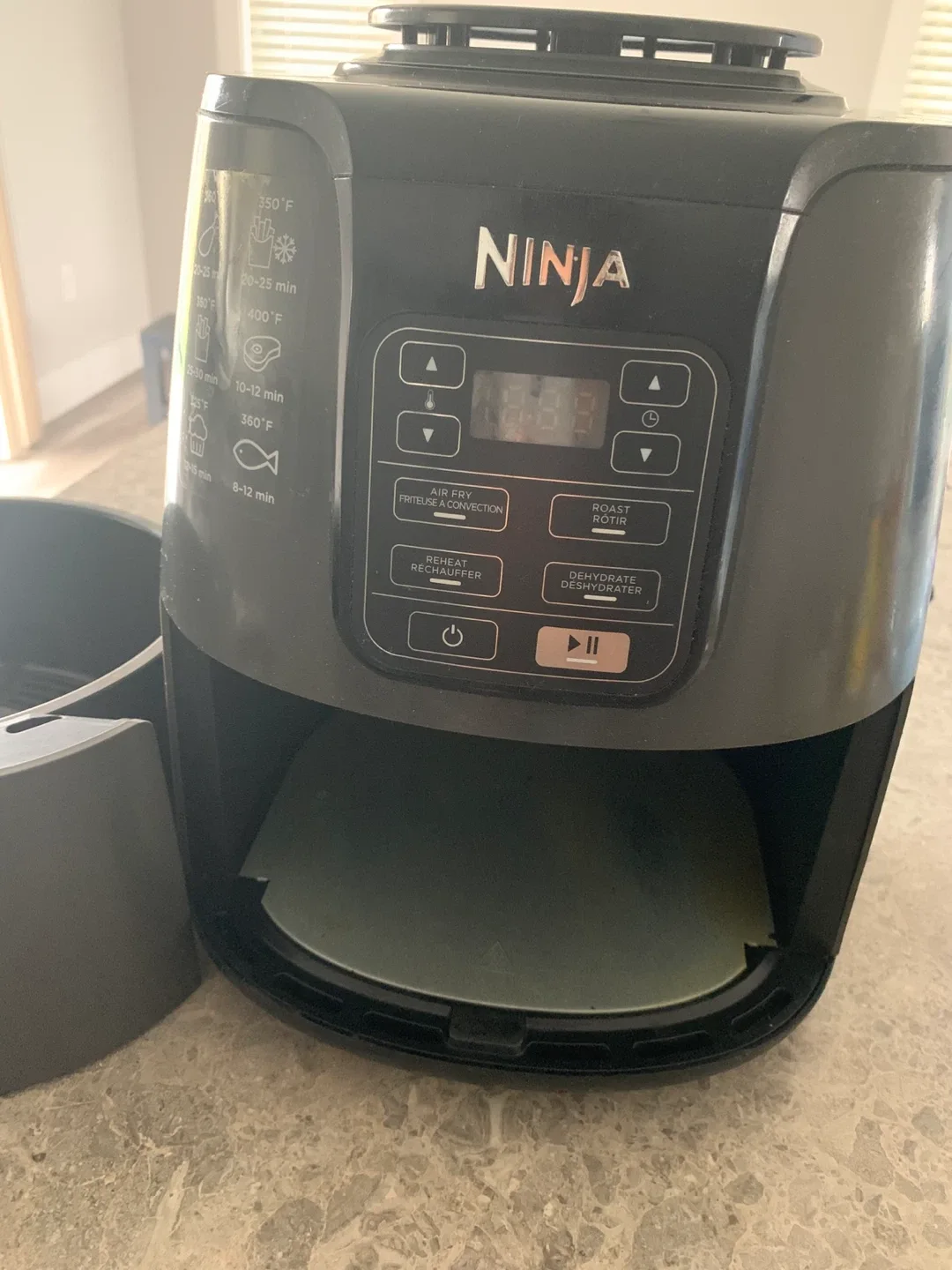 Ninja Air Fryer image indicator(8)