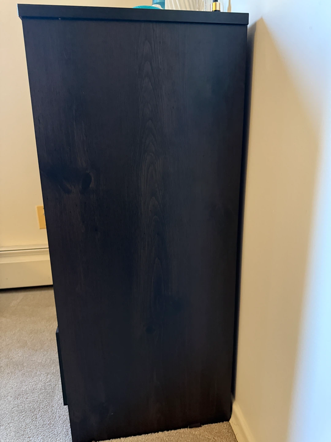 Dark Brown Wood Grain Dresser - photo 2
