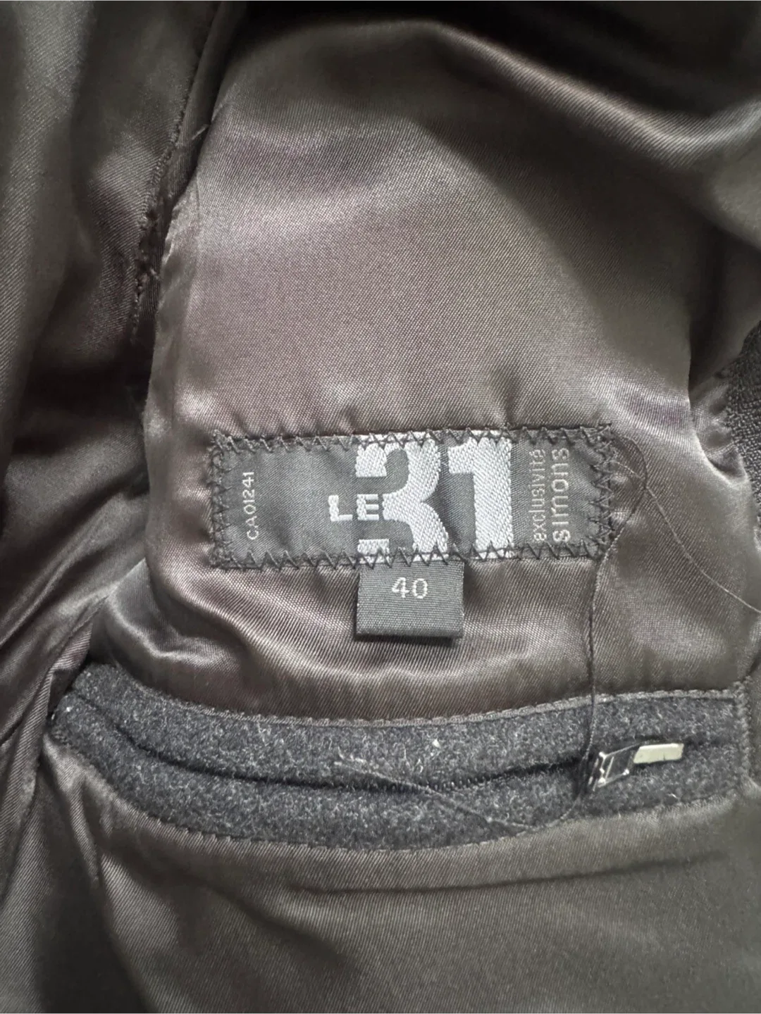 Le 31 Simons Wool Peacoat image indicator(3)