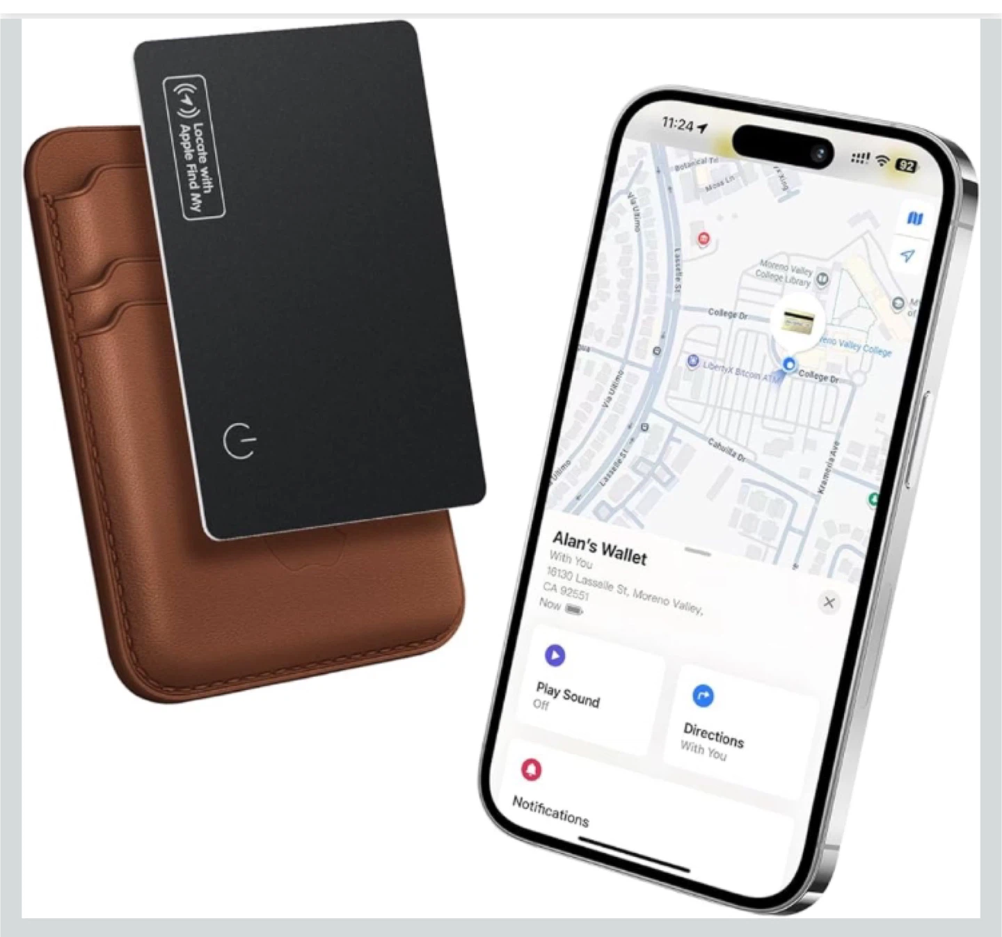 G-Tag Wallet Tracker Card - Never Lose Your Wallet Again!