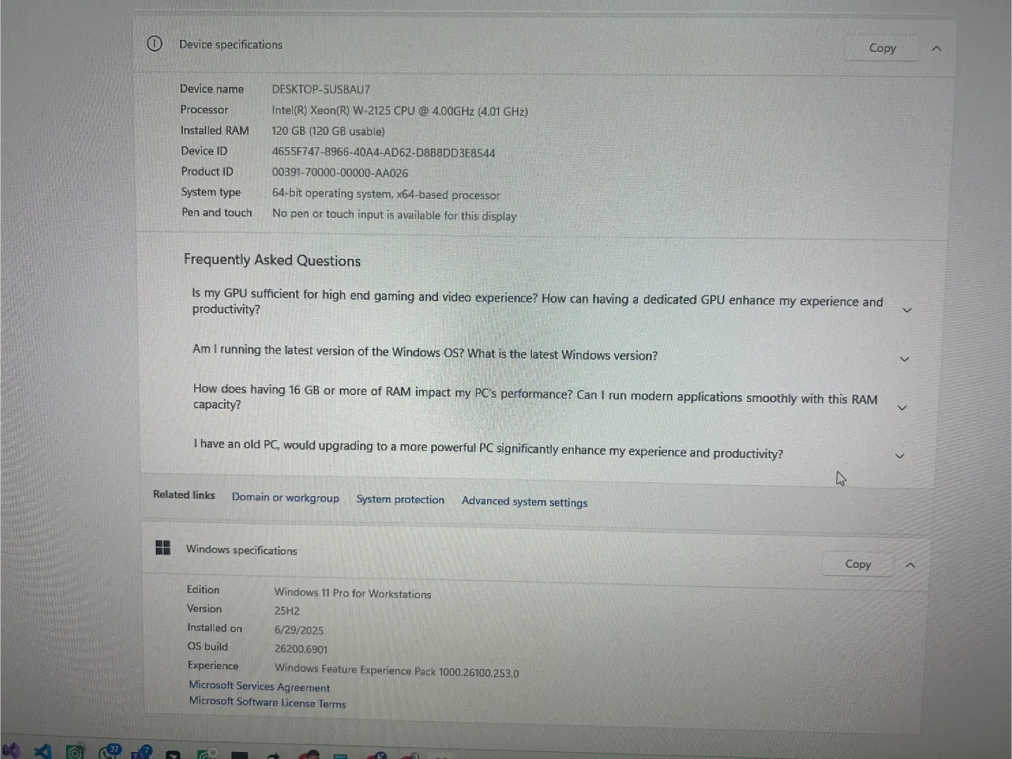 HP Z4 Workstation PC image indicator(2)