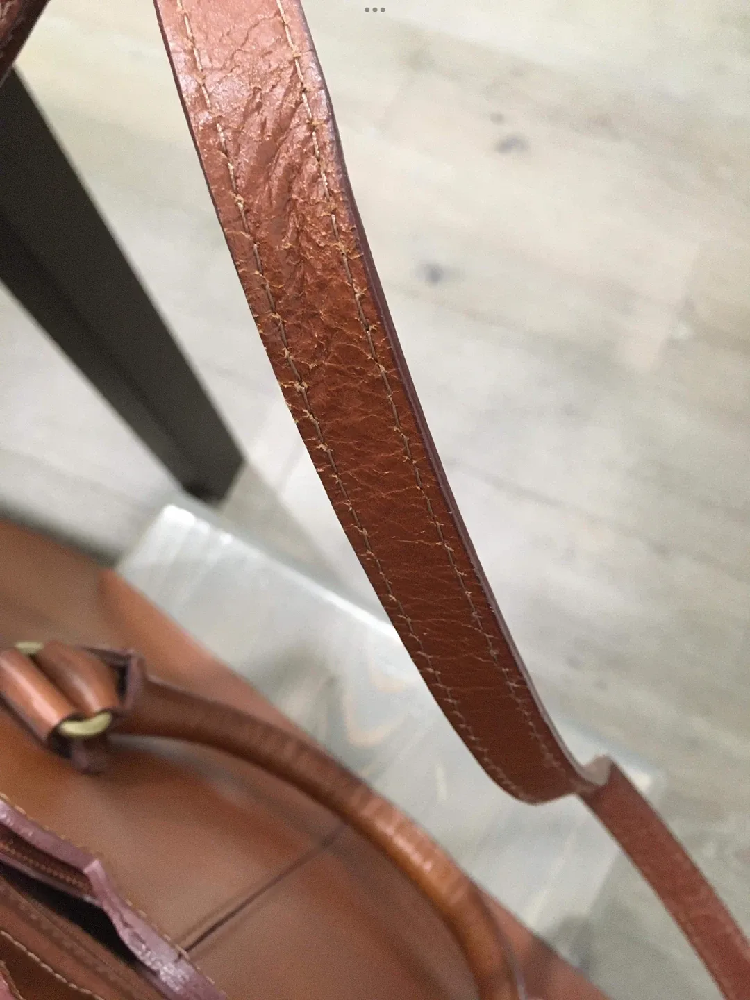 Brown bag shoulder bag hand bag vintage style image indicator(10)