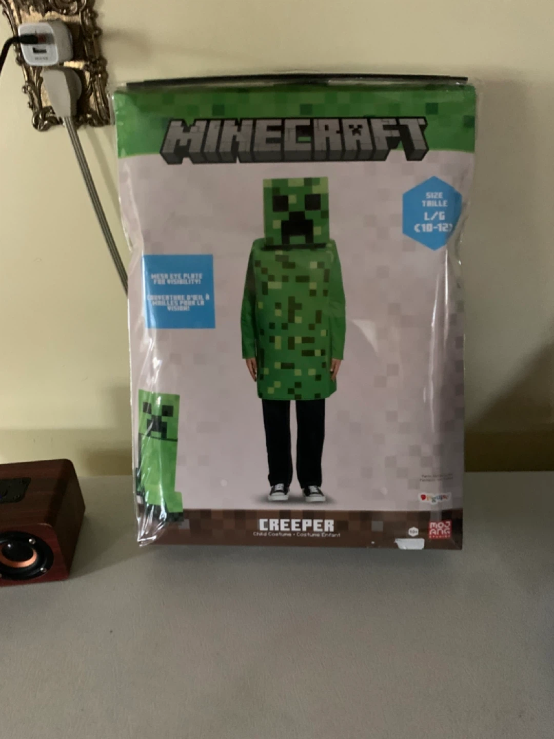 Minecraft Creeper Costume - Size L/G (10-12)