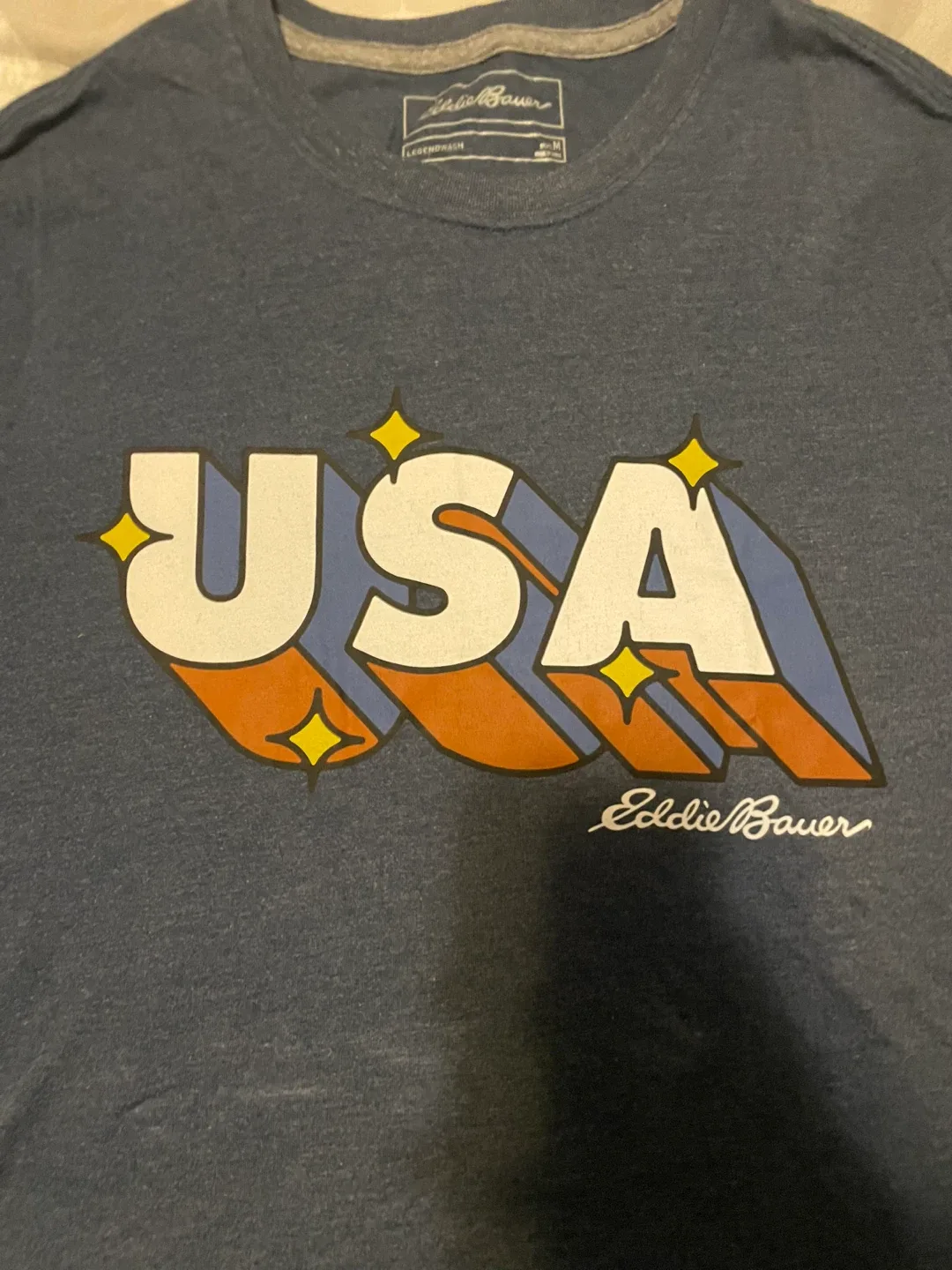 Eddie Bauer USA Graphic Tee - Men's Medium image indicator(2)