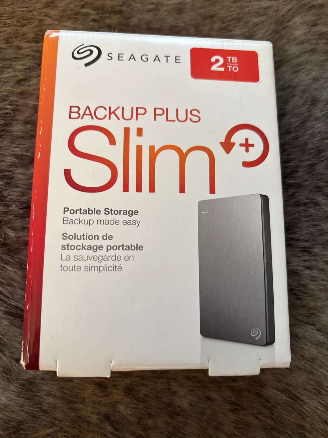Seagate Backup Plus Slim 2TB Portable Storage
