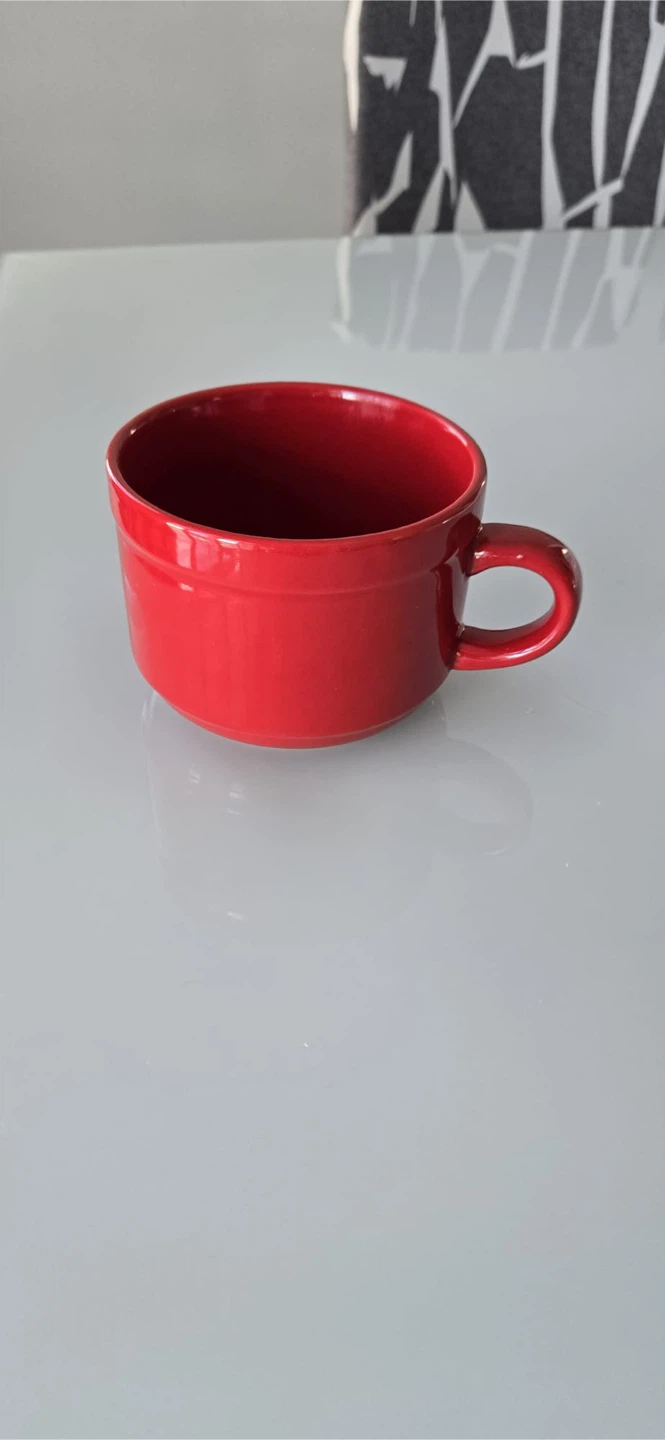Red Ceramic Mug - photo 3