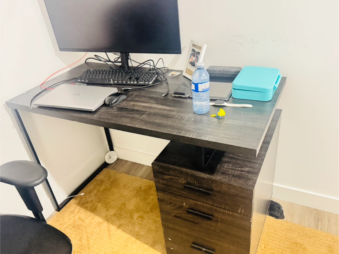 Desk with drawers - photo 3