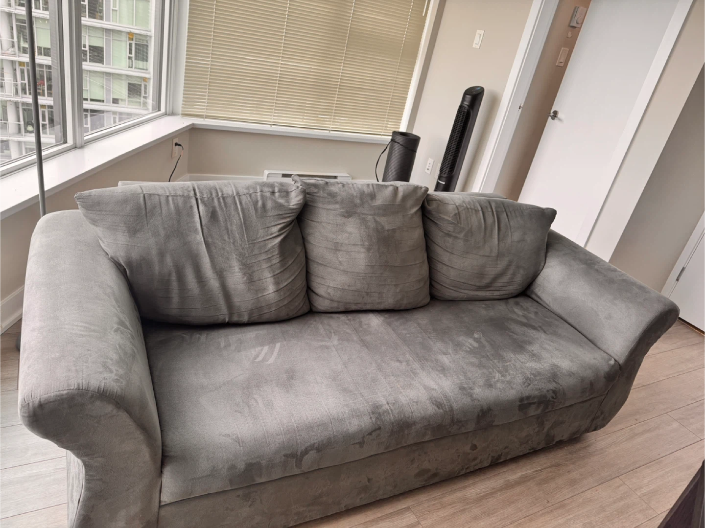 3-Seater Grey Sofa