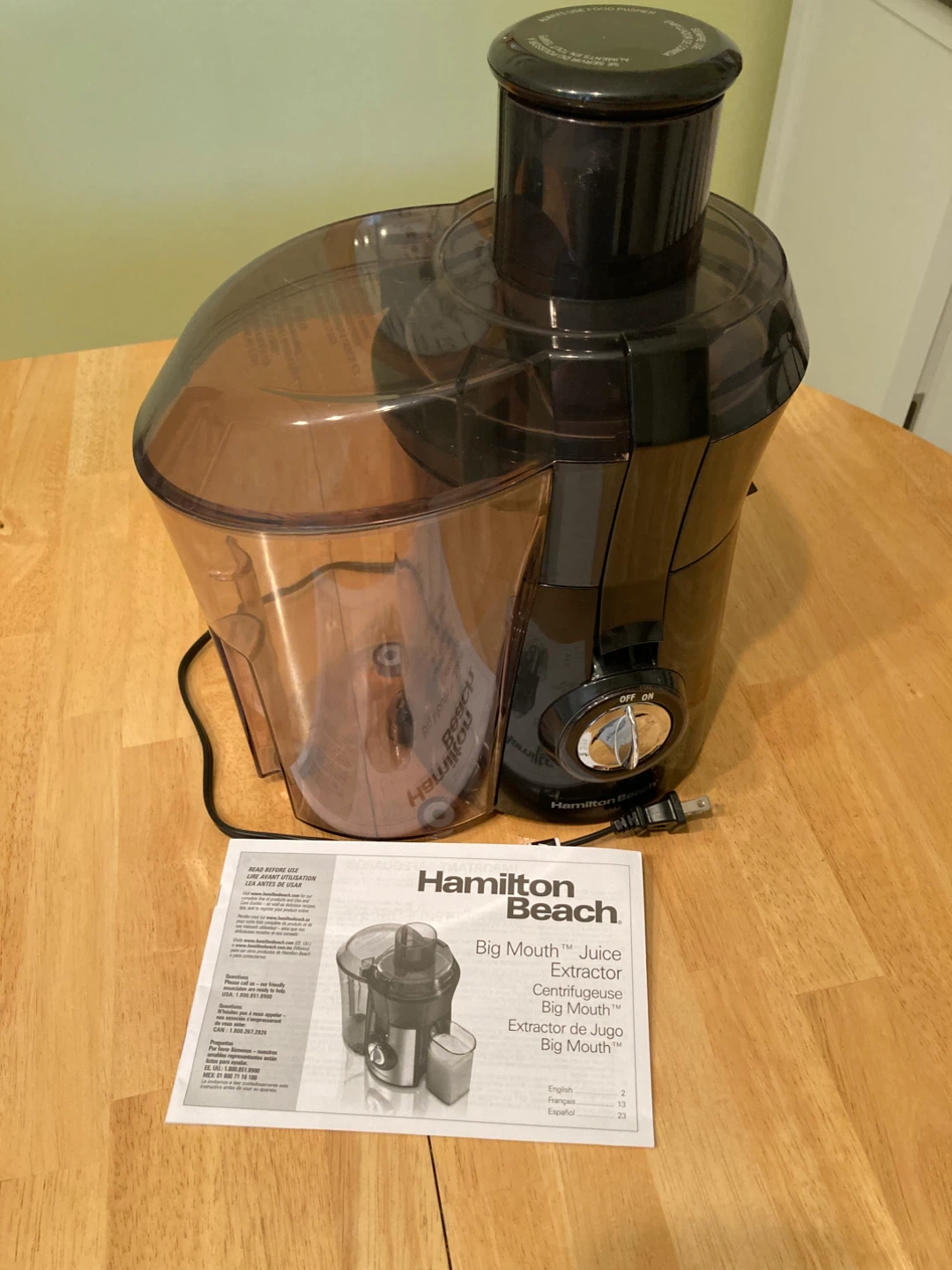 Electric juice extractor