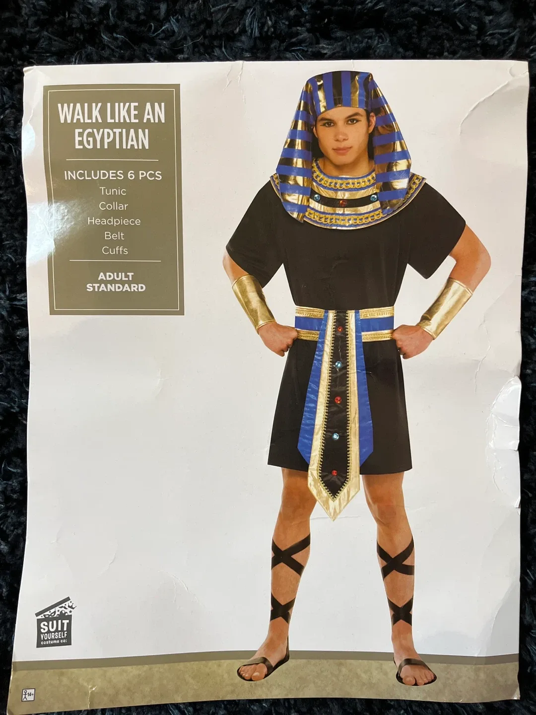 Walk Like An Egyptian Costume - Adult Standard Size thumbnail