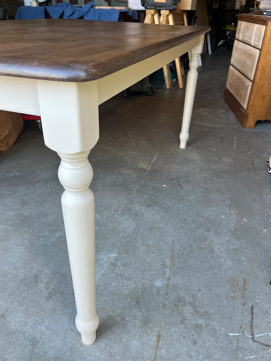 Farmhouse Dining Table – Refinished - photo 3