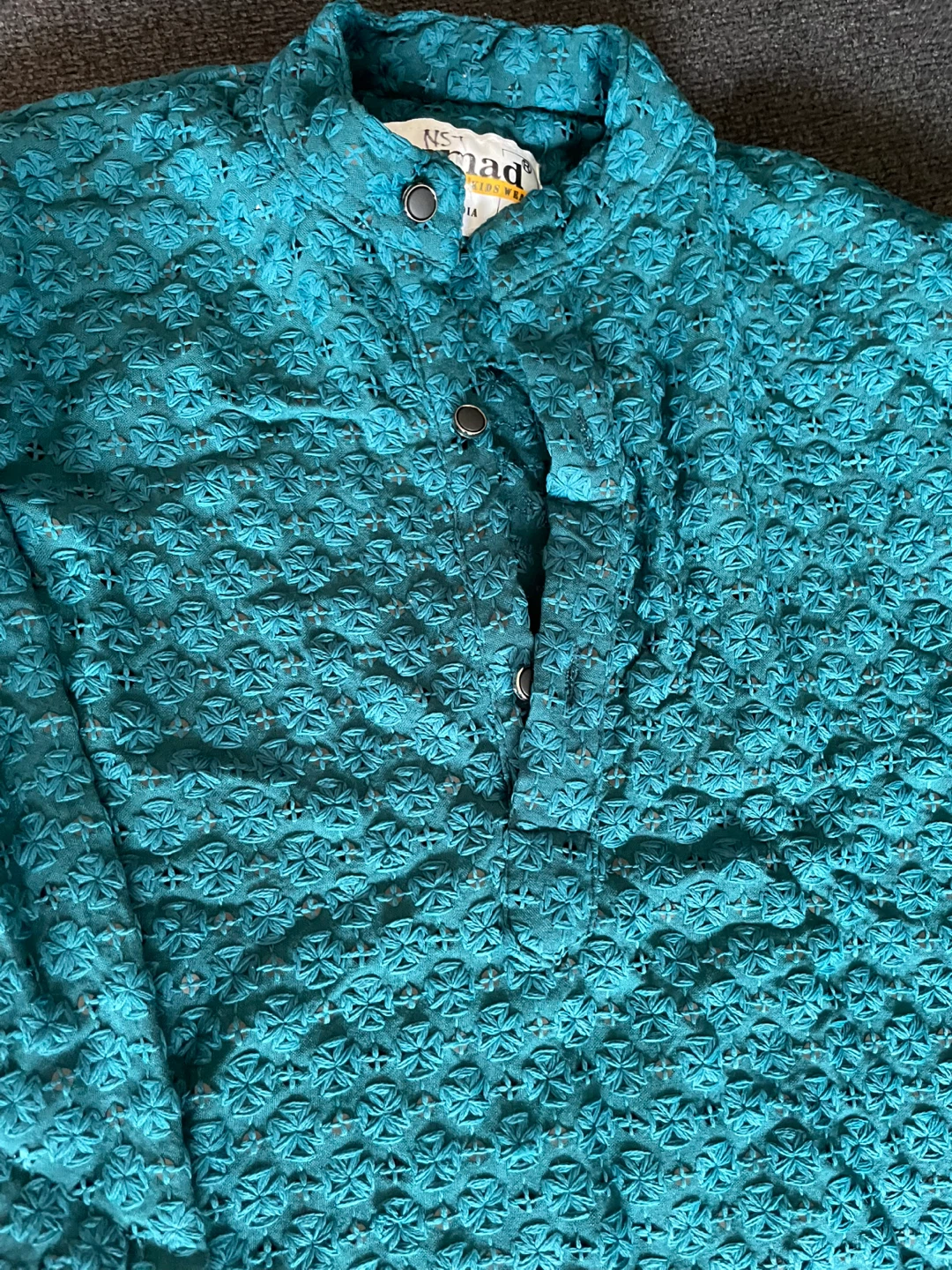 Samad Kids Wear Teal Shirt Size 8 - photo 2