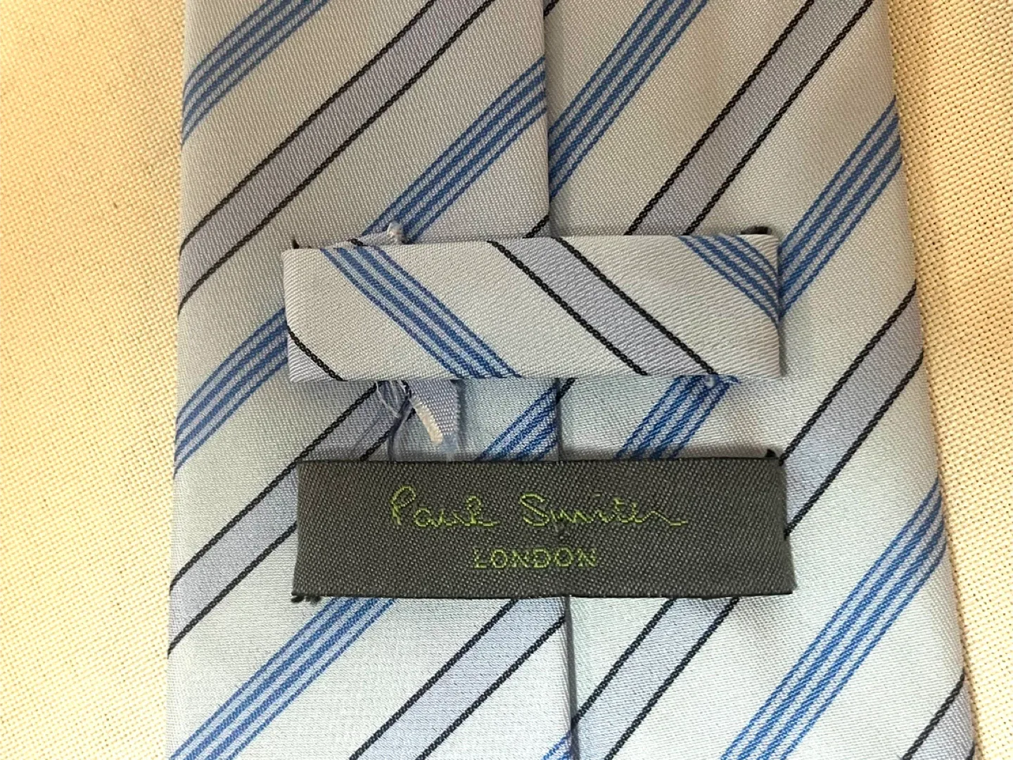 Designer Men’s Silk Neck Tie - Paul Smith of London / Hand Made image indicator(4)