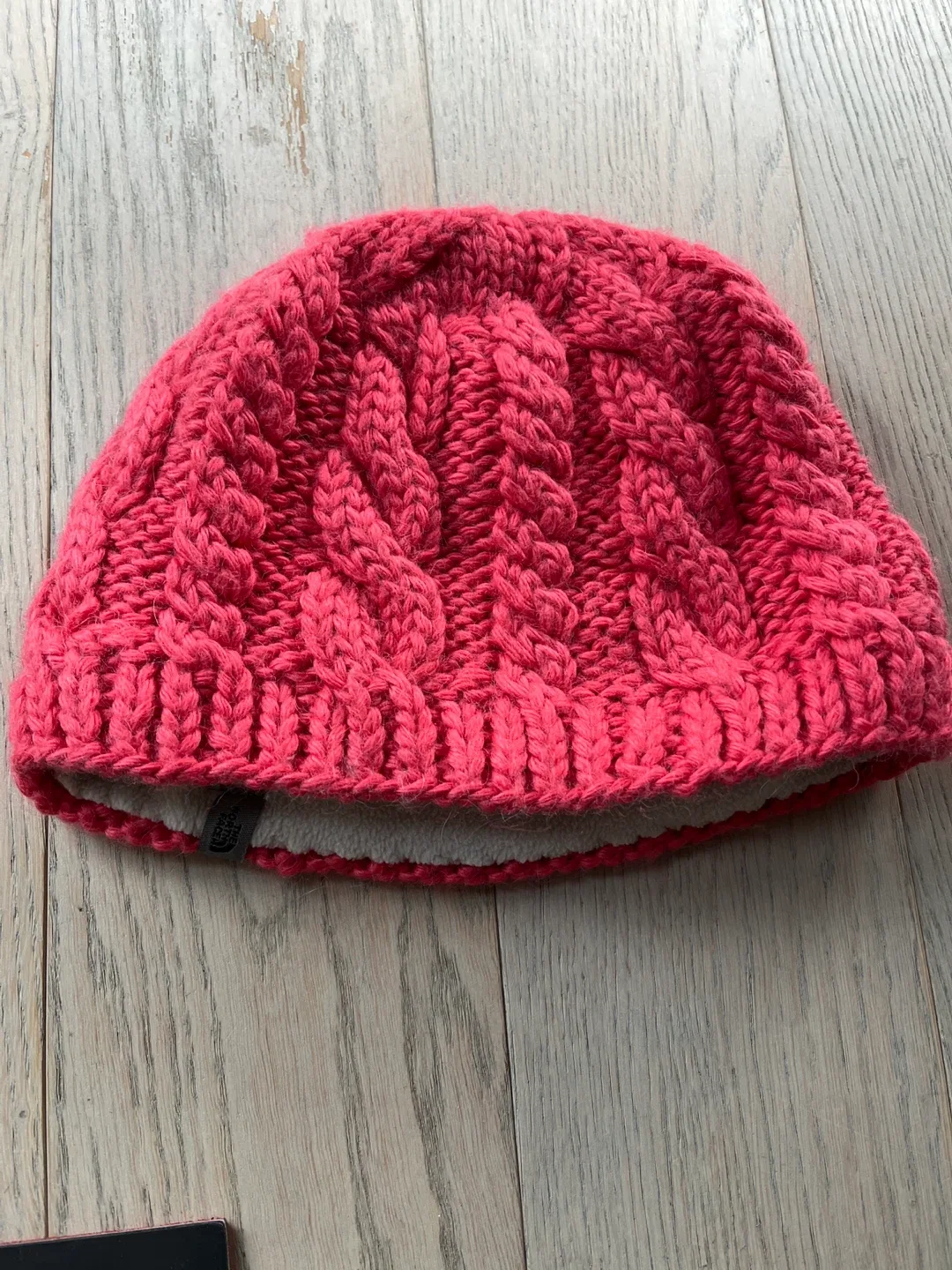 The North Face Pink Knit Beanie #freecycle thumbnail
