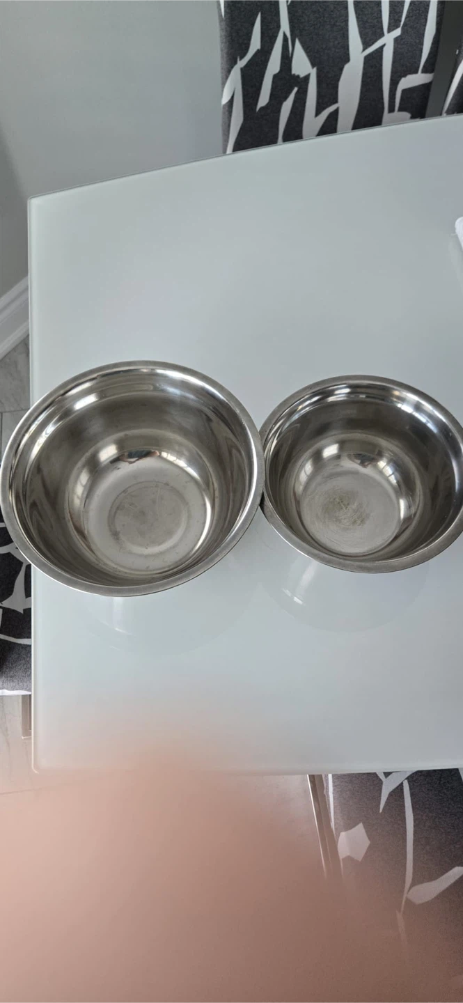 Stainless Steel Mixing Bowls - Set of 2