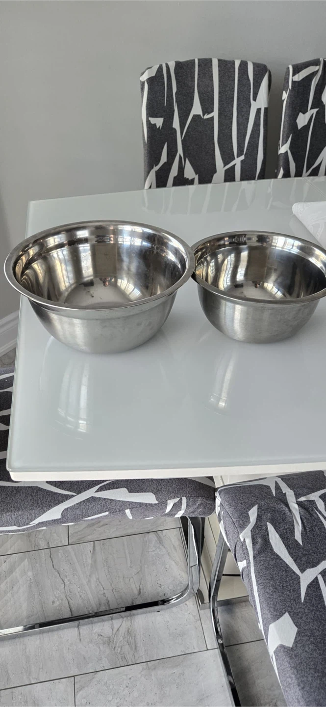 Stainless Steel Mixing Bowls - Set of 2 - photo 3