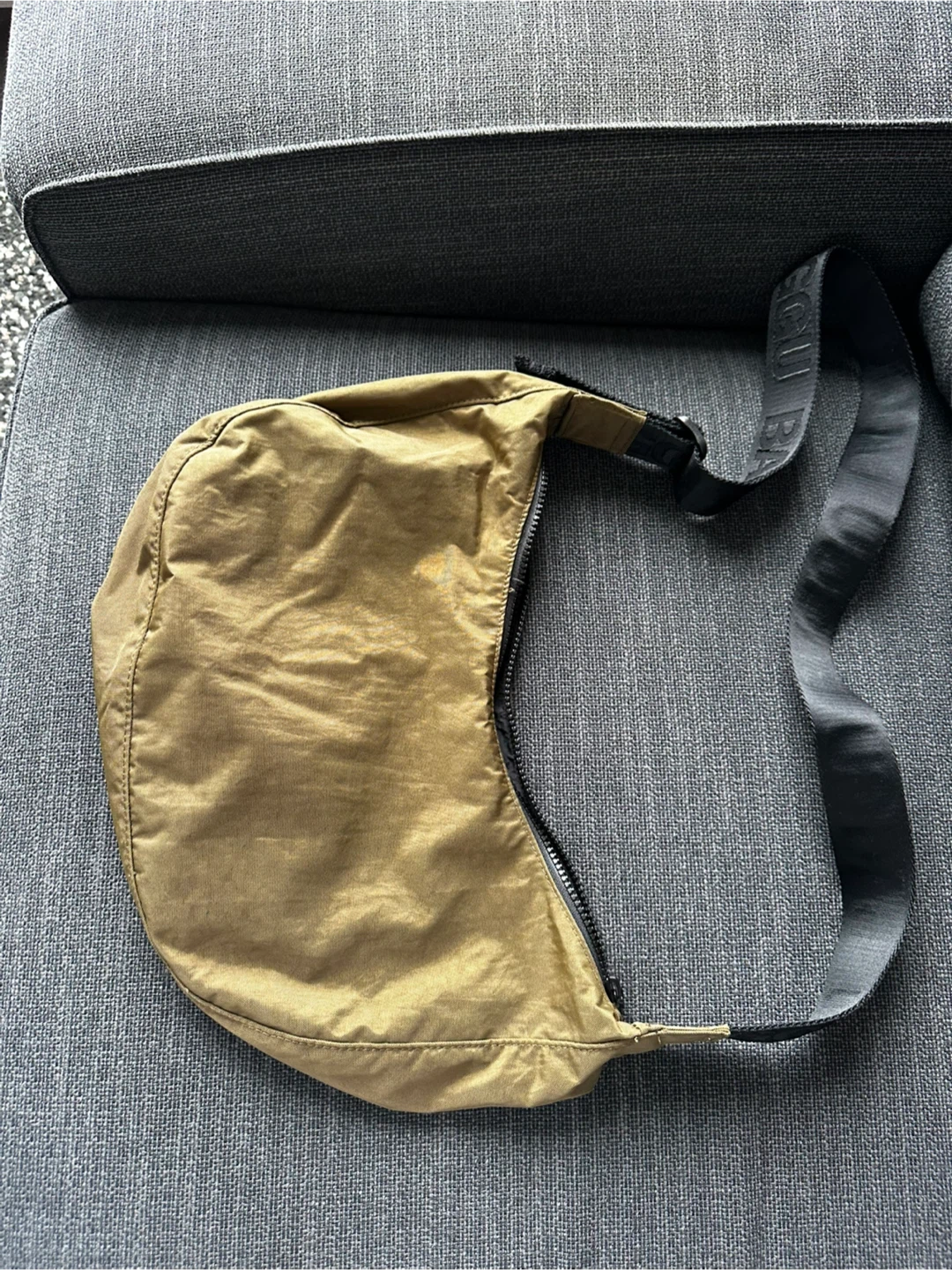 BAGGU Medium Crescent Bag - Seaweed - photo 2