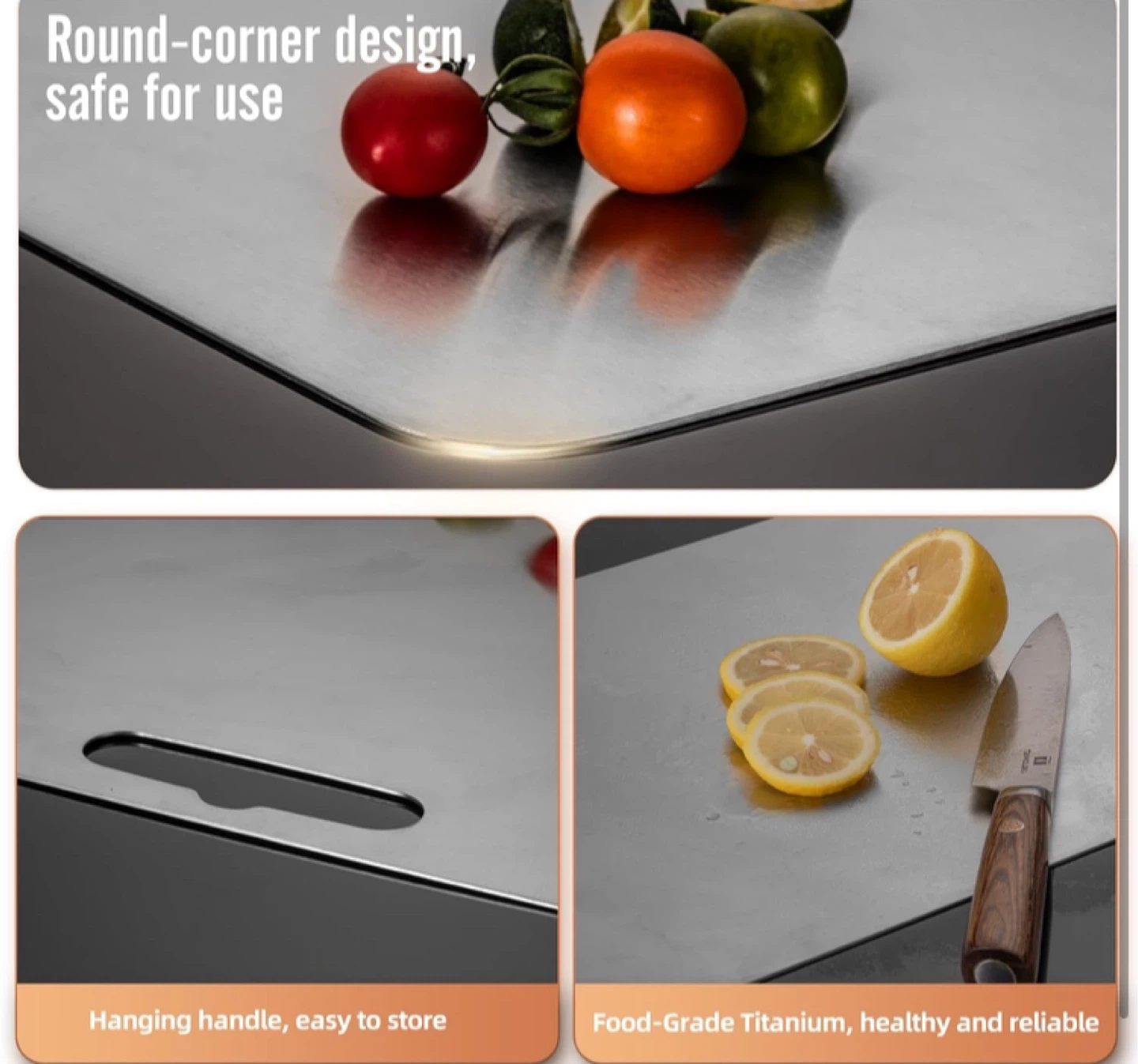 Titanium Cutting Board - Food Grade - photo 3