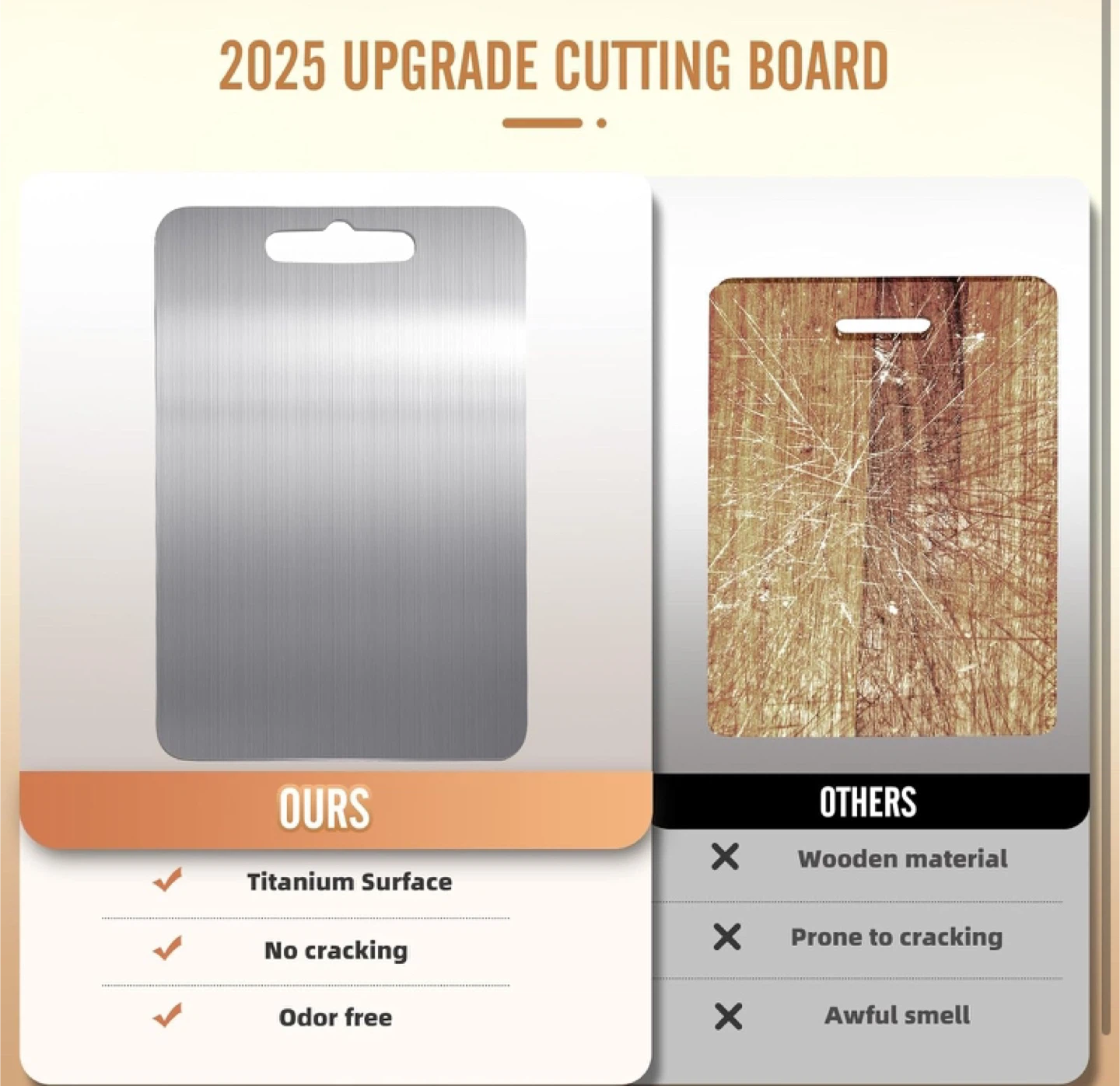 Titanium Cutting Board - Food Grade - photo 2