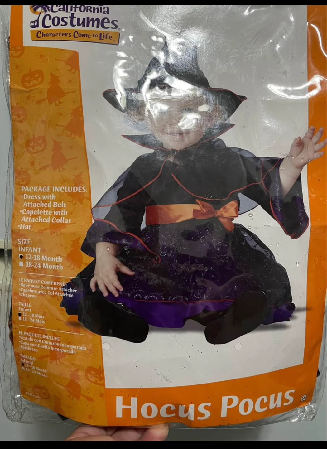 California Costumes Hocus Pocus Infant Witch Costume 12-24M