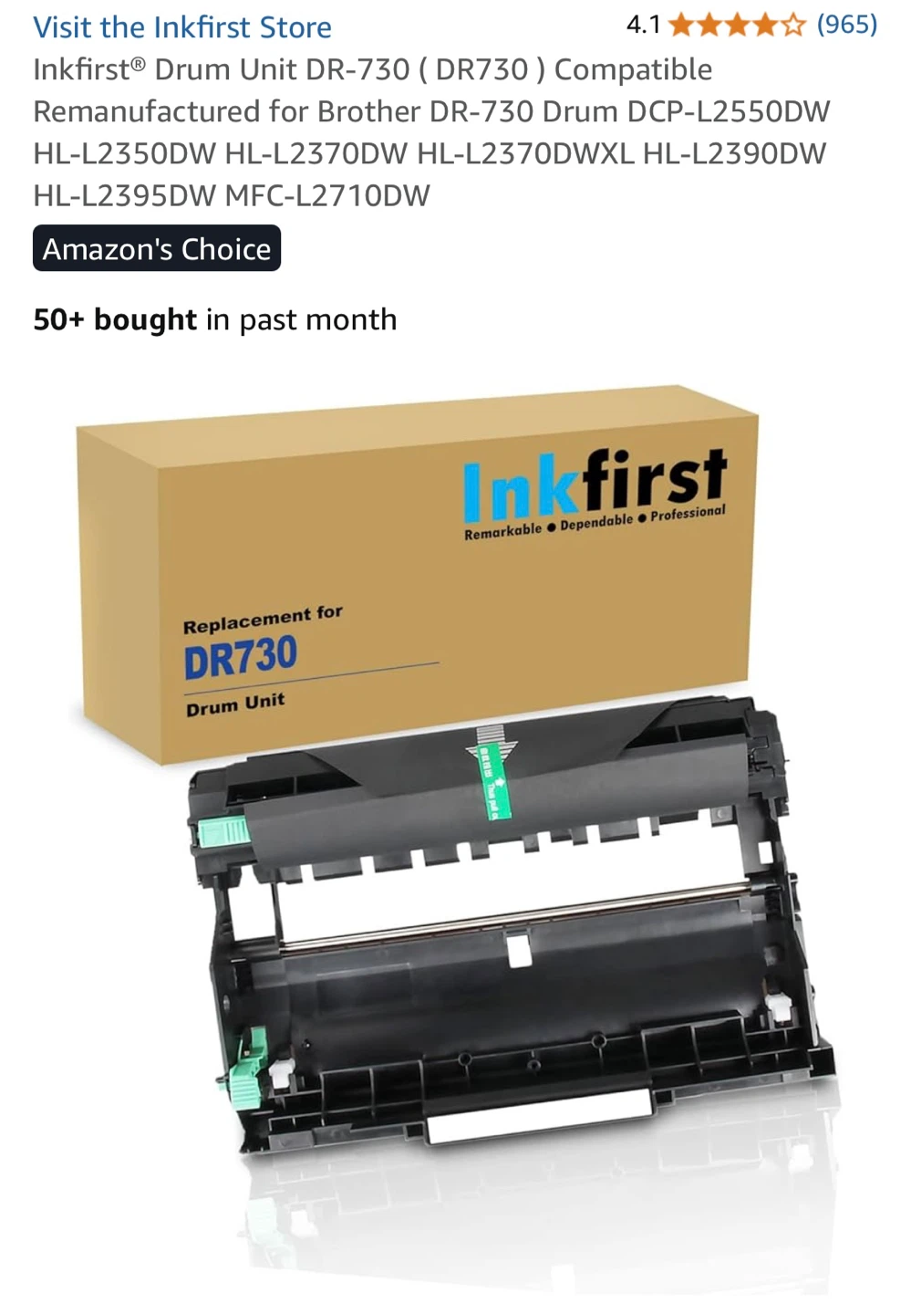 Inkfirst DR-730 Drum Unit Replacement - photo 2