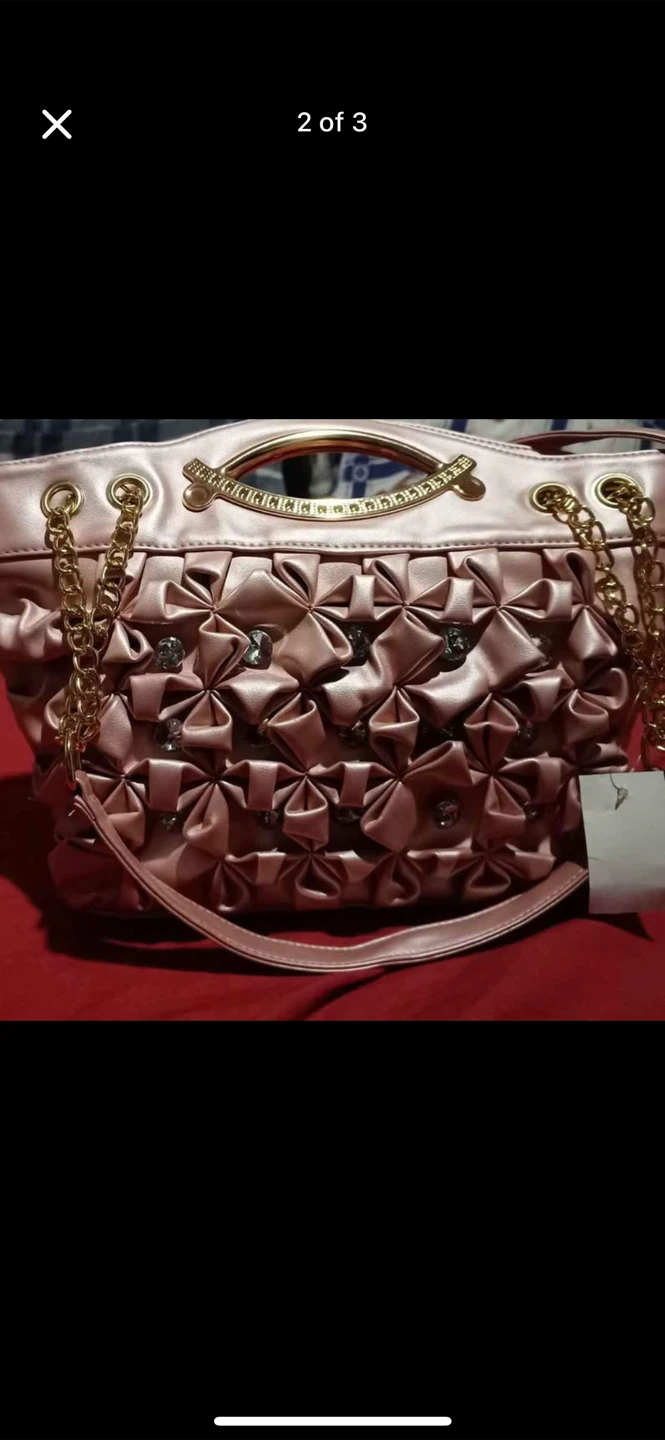 Pink handbag