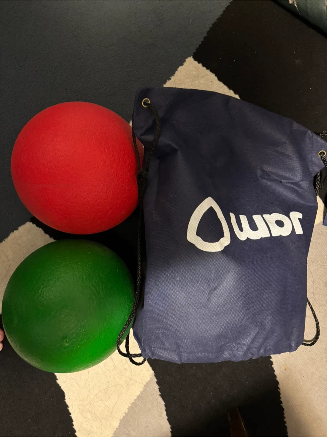 OWBR Dodgeballs with Carry Bag