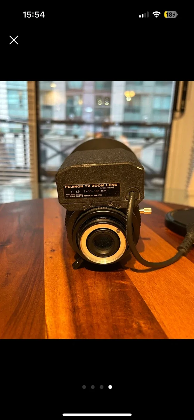 Fujinon TV Zoom Lens N10x10 RH-3 (10–100mm f/1.9) image indicator(4)