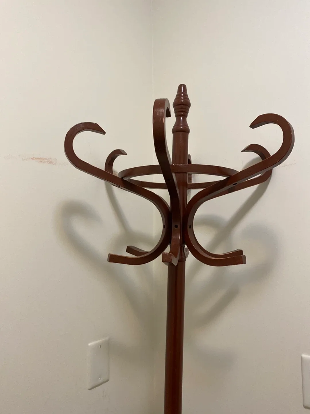 Vintage Wooden Coat Rack image indicator(2)