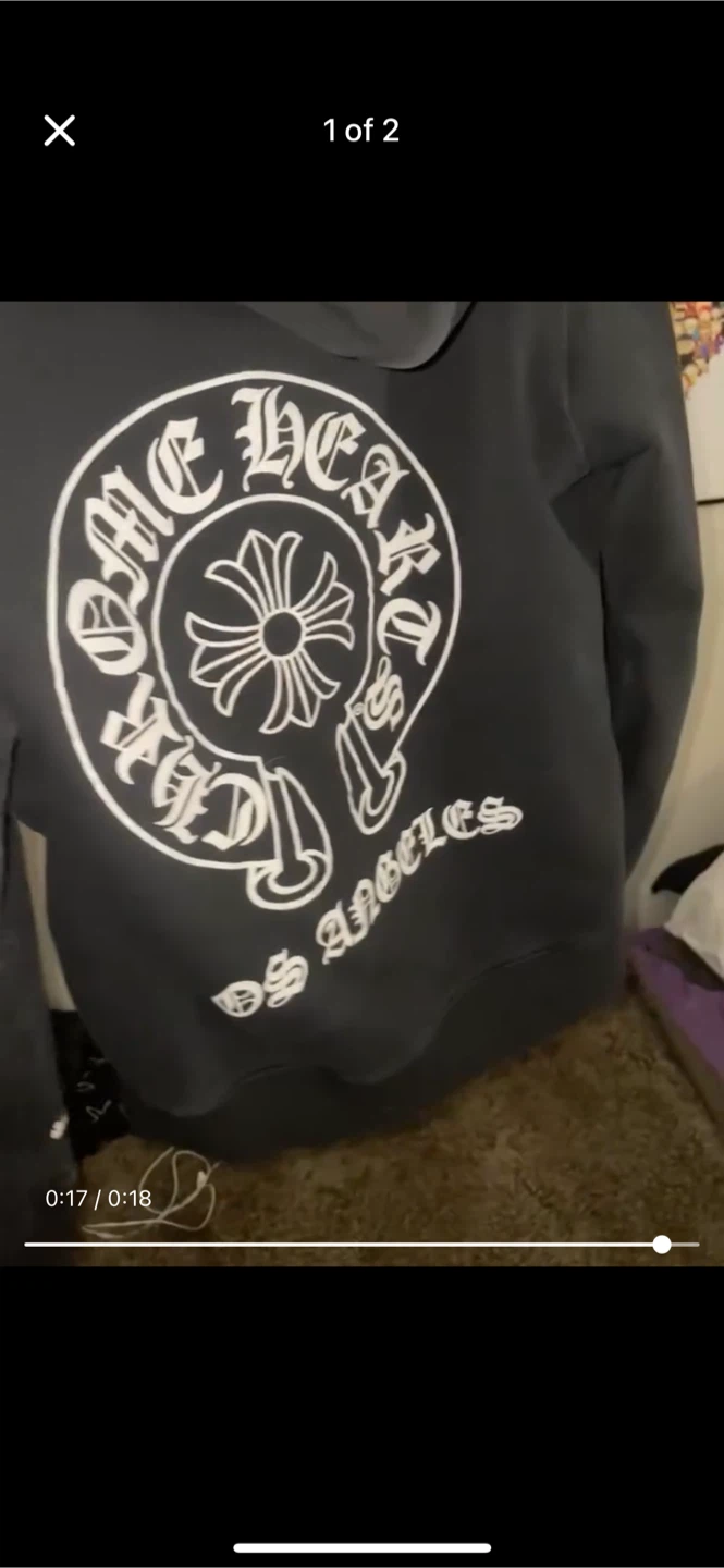 Chrome hearts hoodie - photo 2