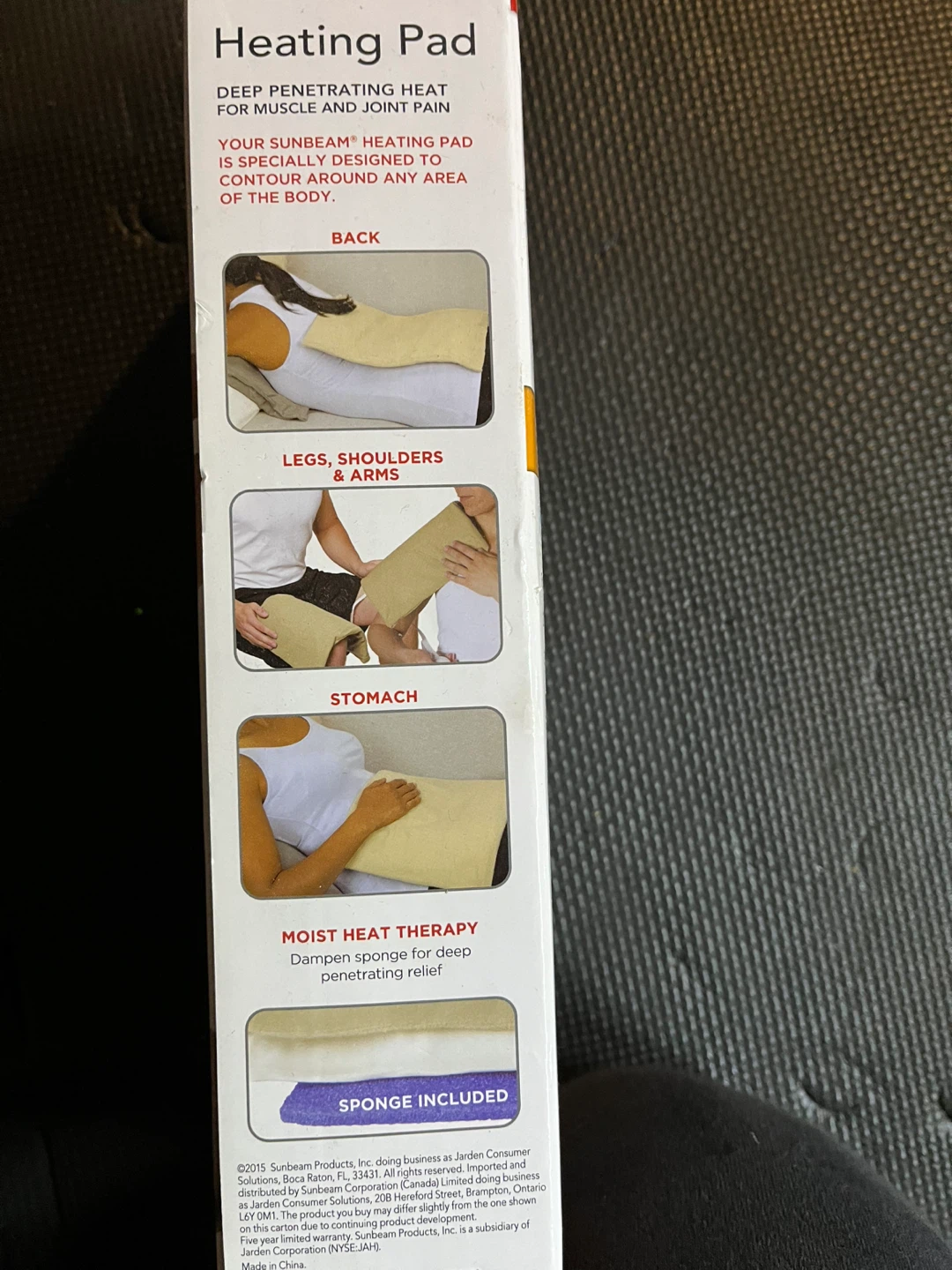 Sunbeam Classic Heating Pad - New in Box! - photo 2