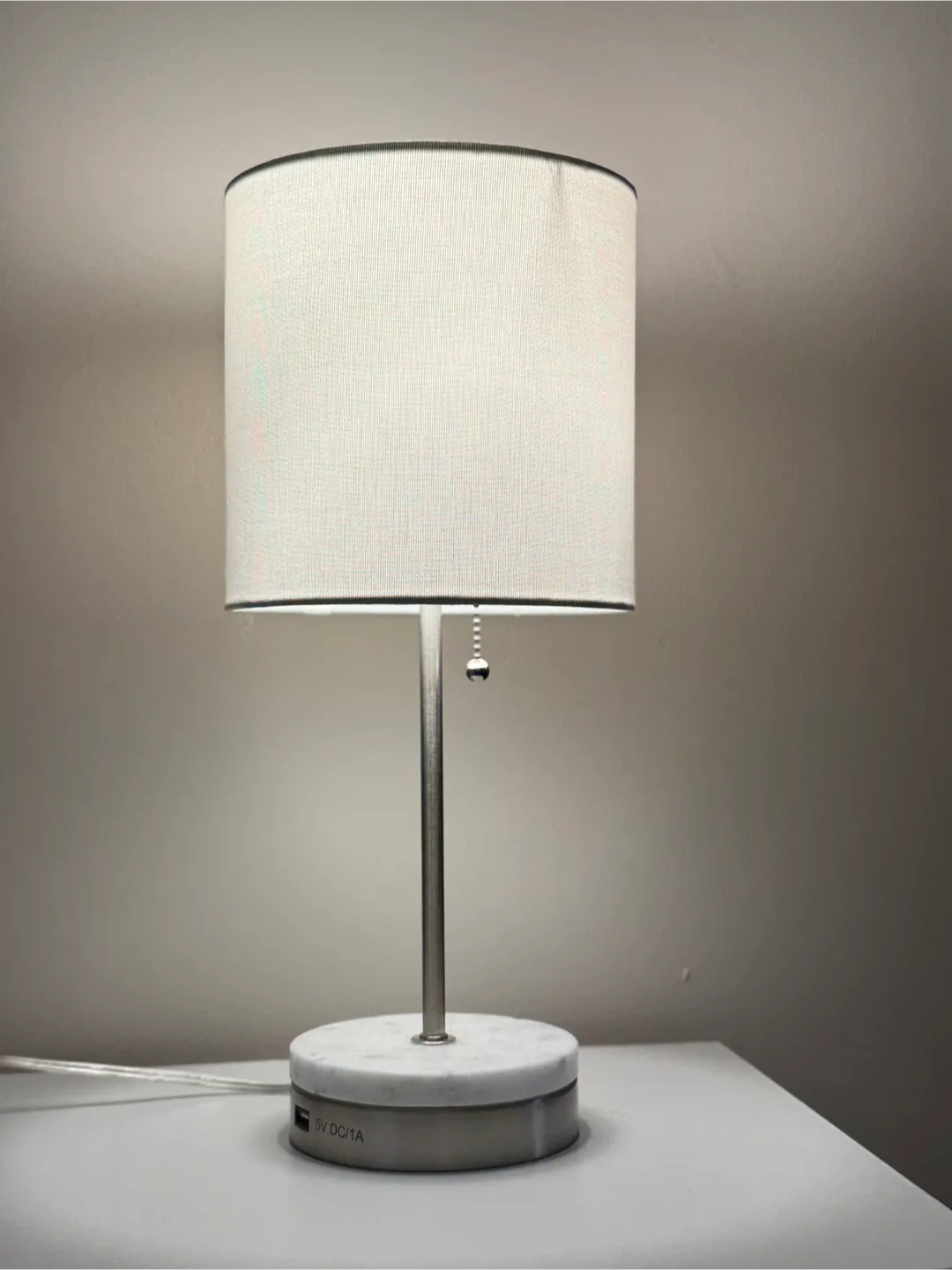 White Table Lamp image indicator(2)