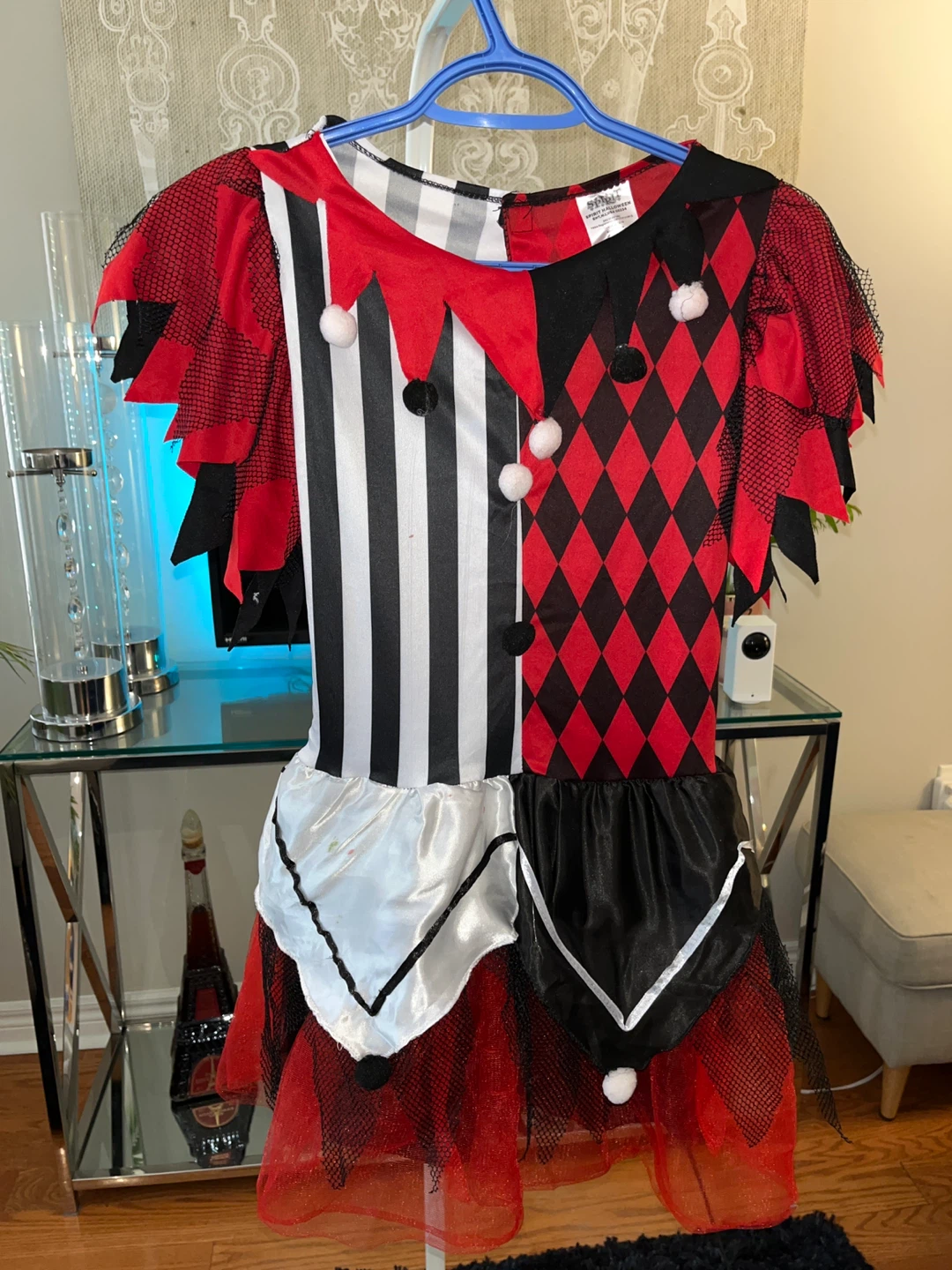 Spirit Halloween Horror Harlequin Costume - Child Medium - photo 2