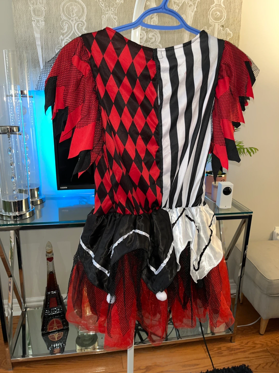 Spirit Halloween Horror Harlequin Costume - Child Medium - photo 3