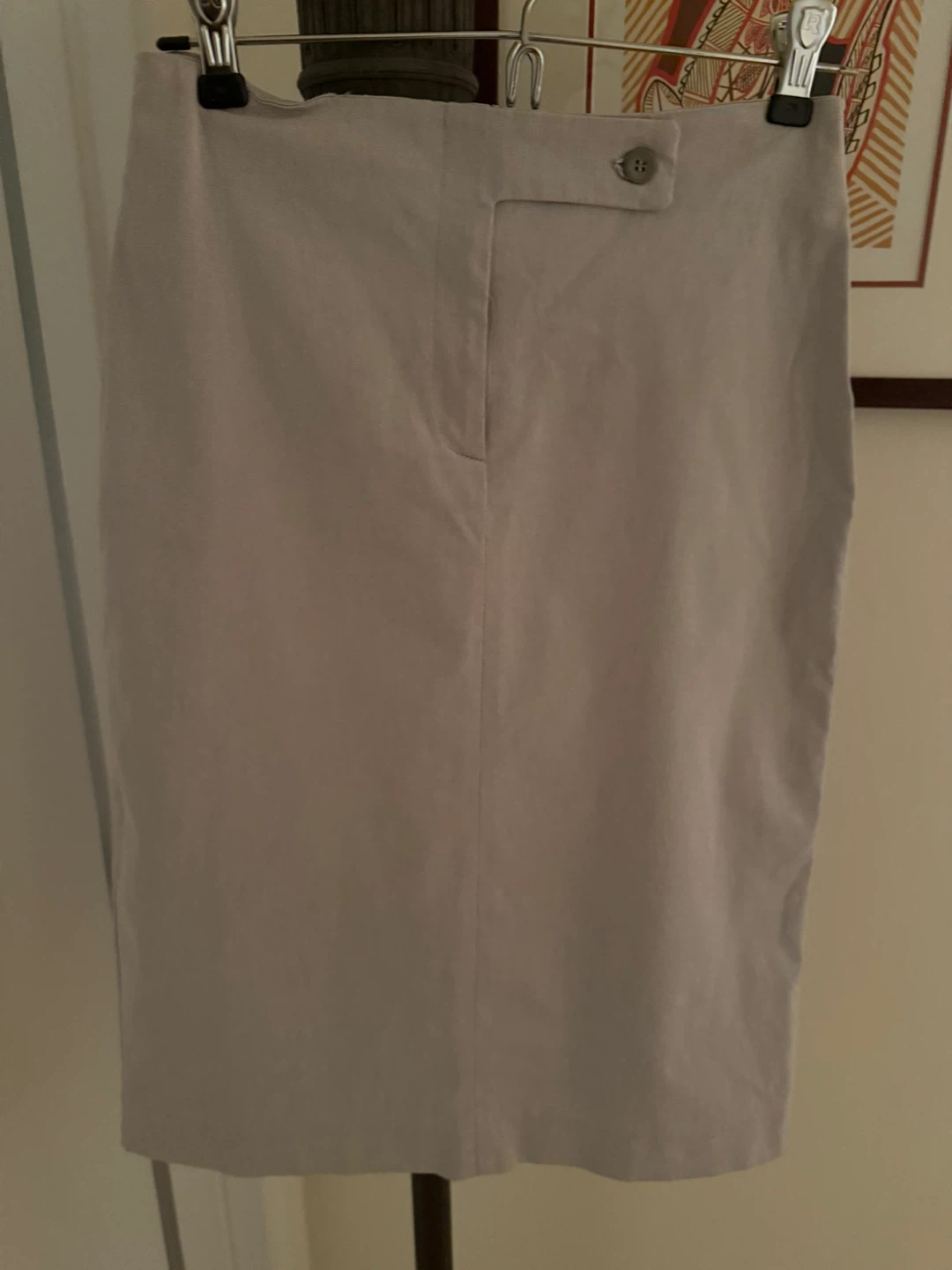 Pencil Skirt - Light Gray