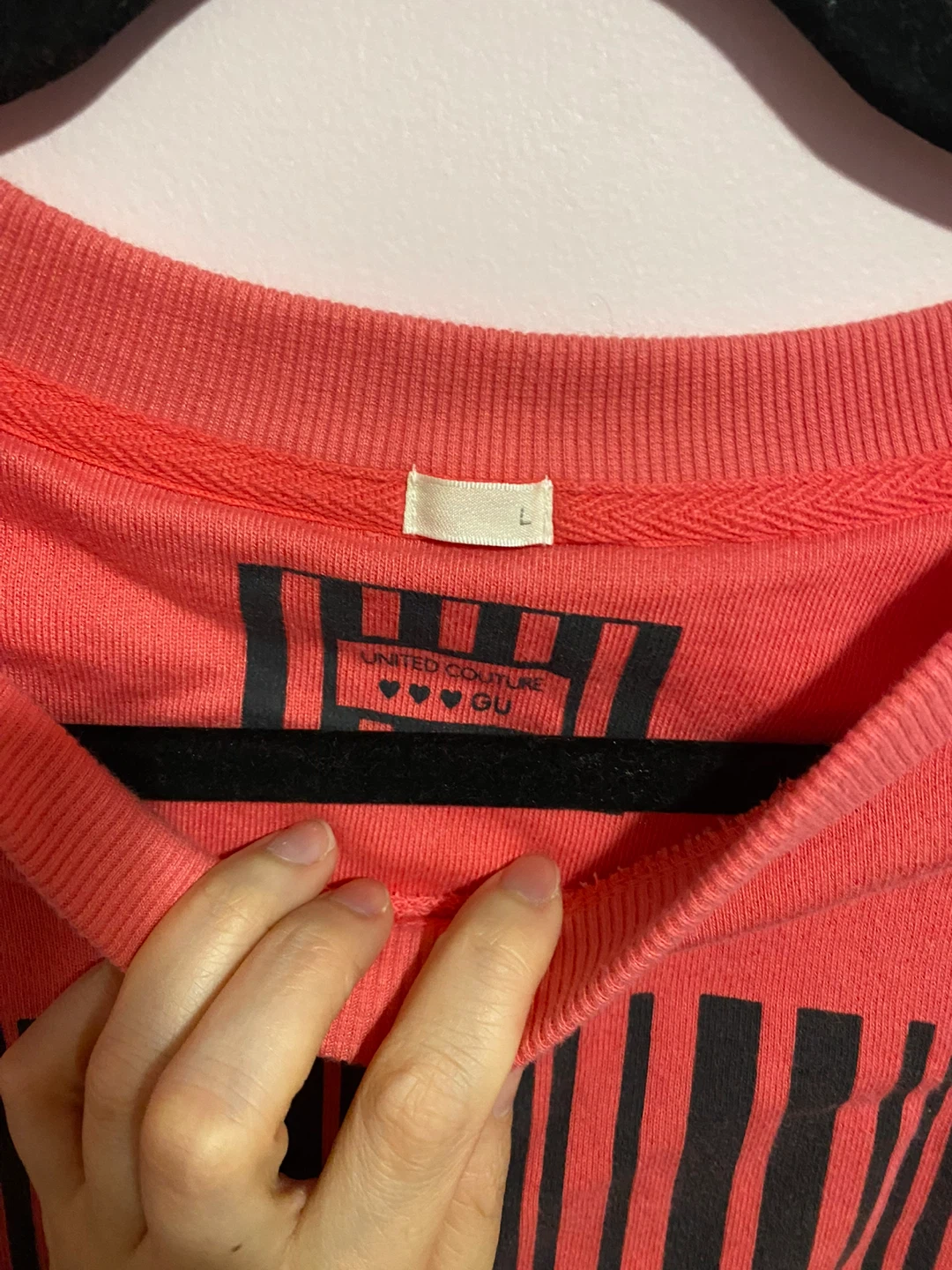 GU Psycho Cropped Sweatshirt - Size L - photo 2
