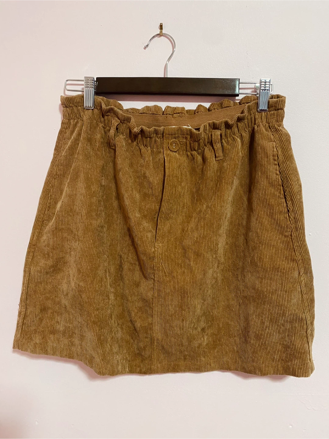 Brown Corduroy Mini Skirt - photo 2