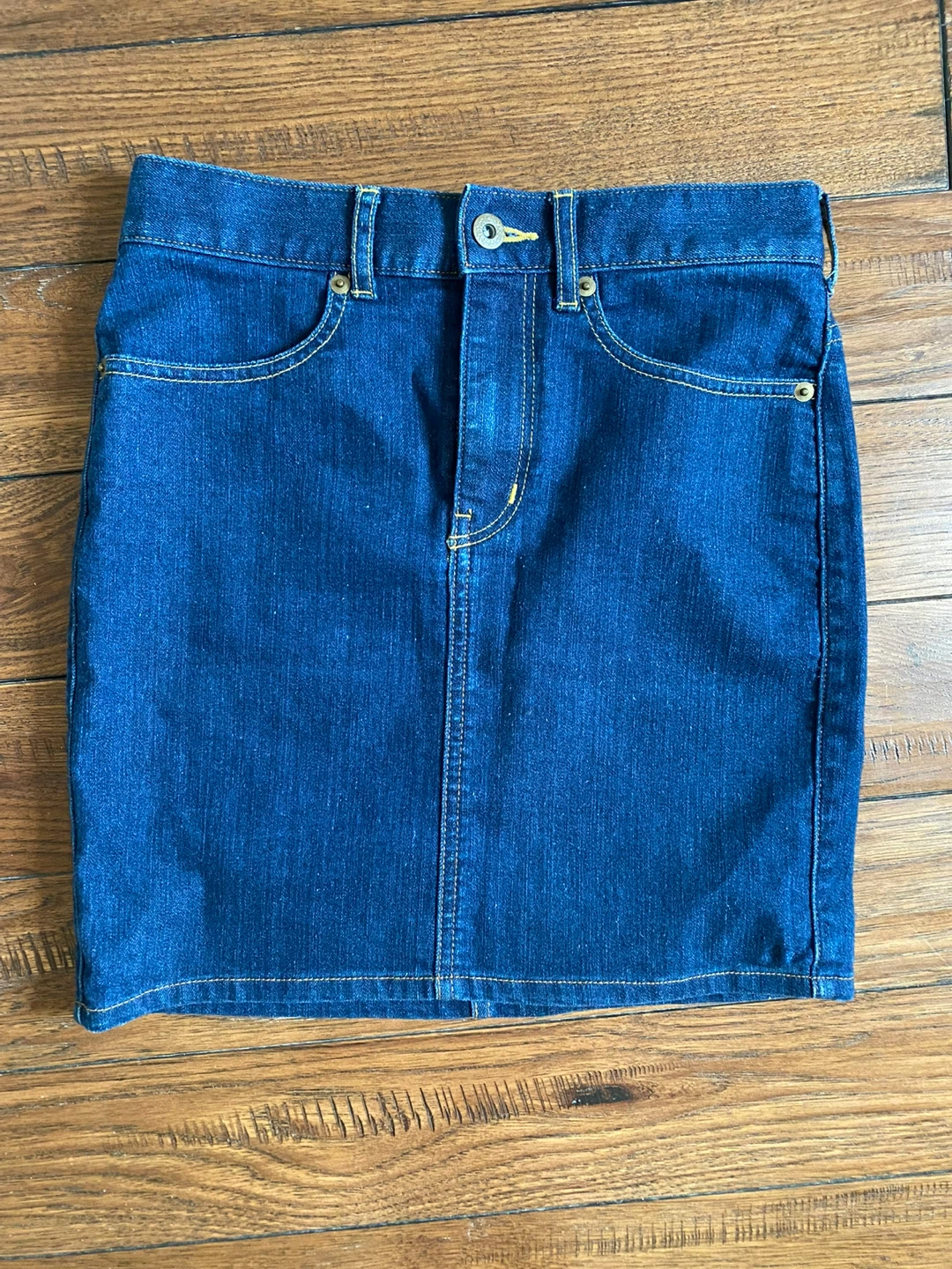 Denim Mini Skirt from Japan