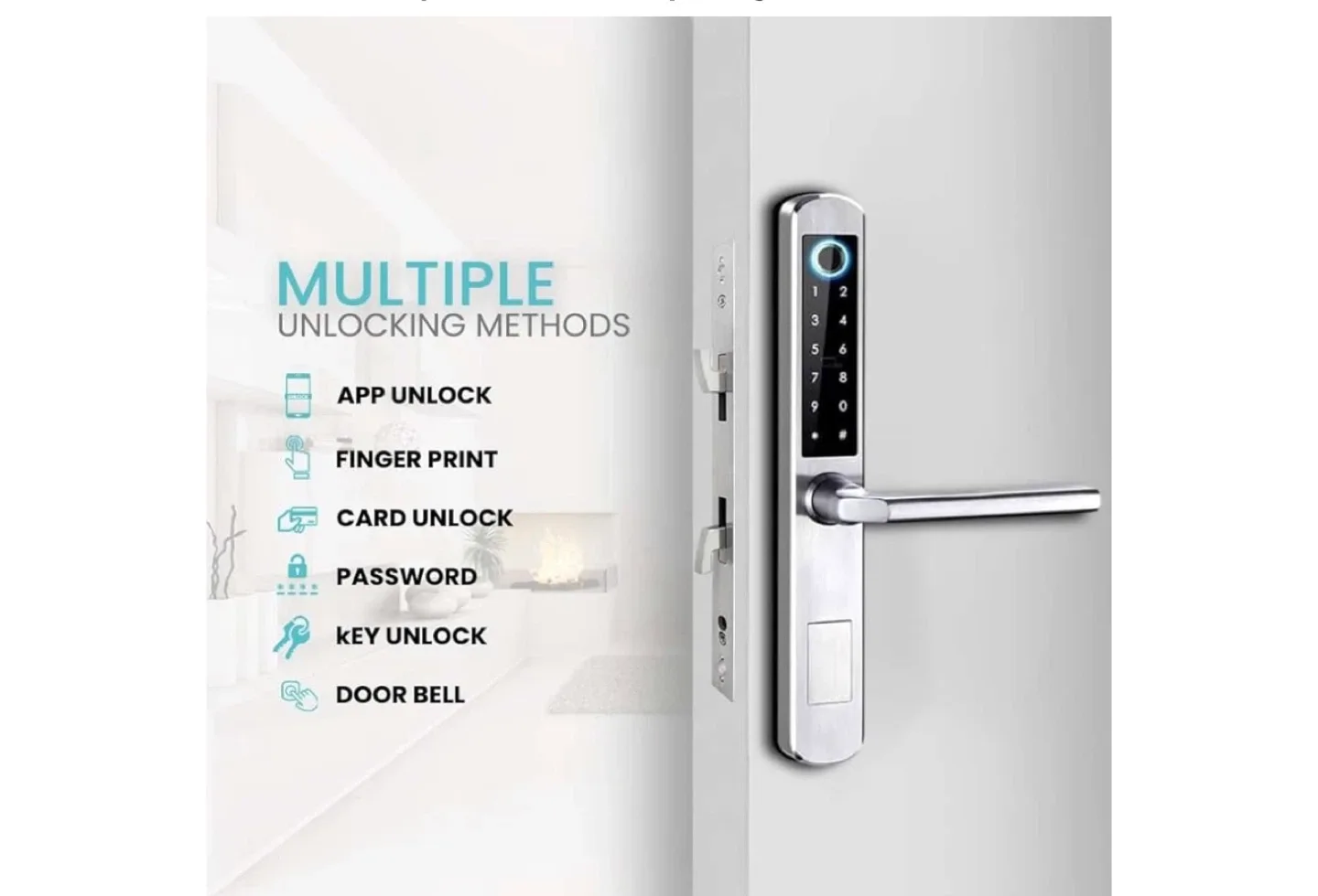Smart Door Lock with Fingerprint Access thumbnail