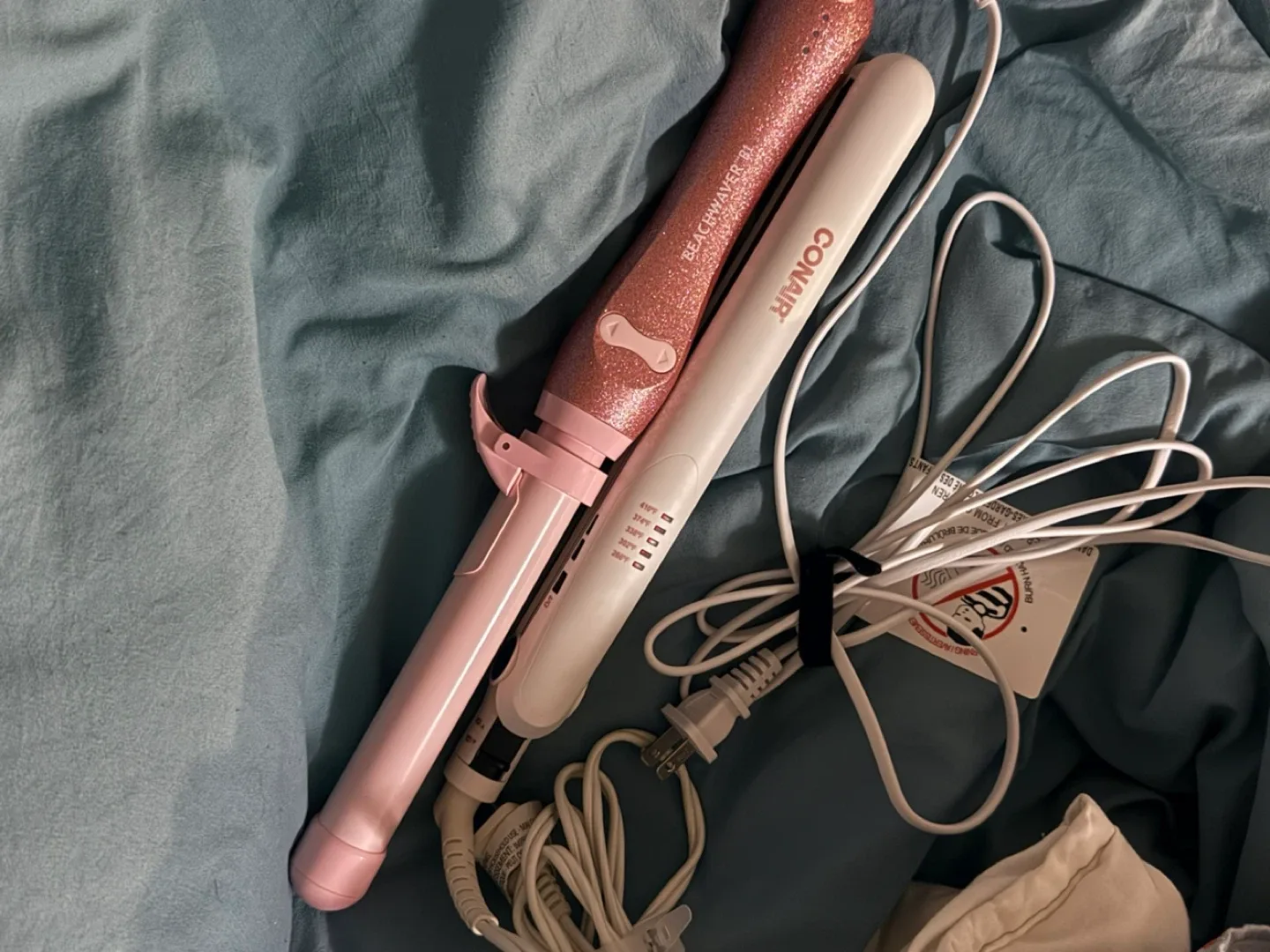 Hair iron & Hair Curler bundle