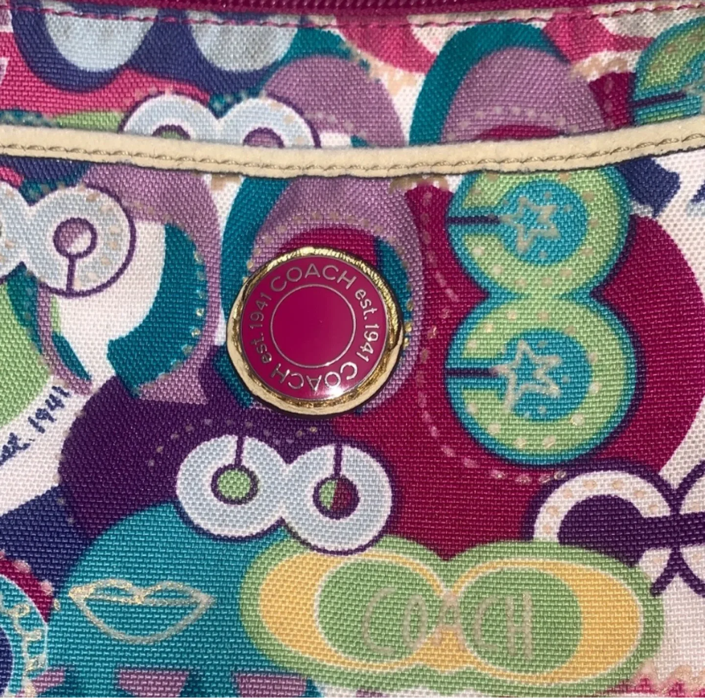 Coach Crossbody Bag - Vintage Colourful image indicator(2)
