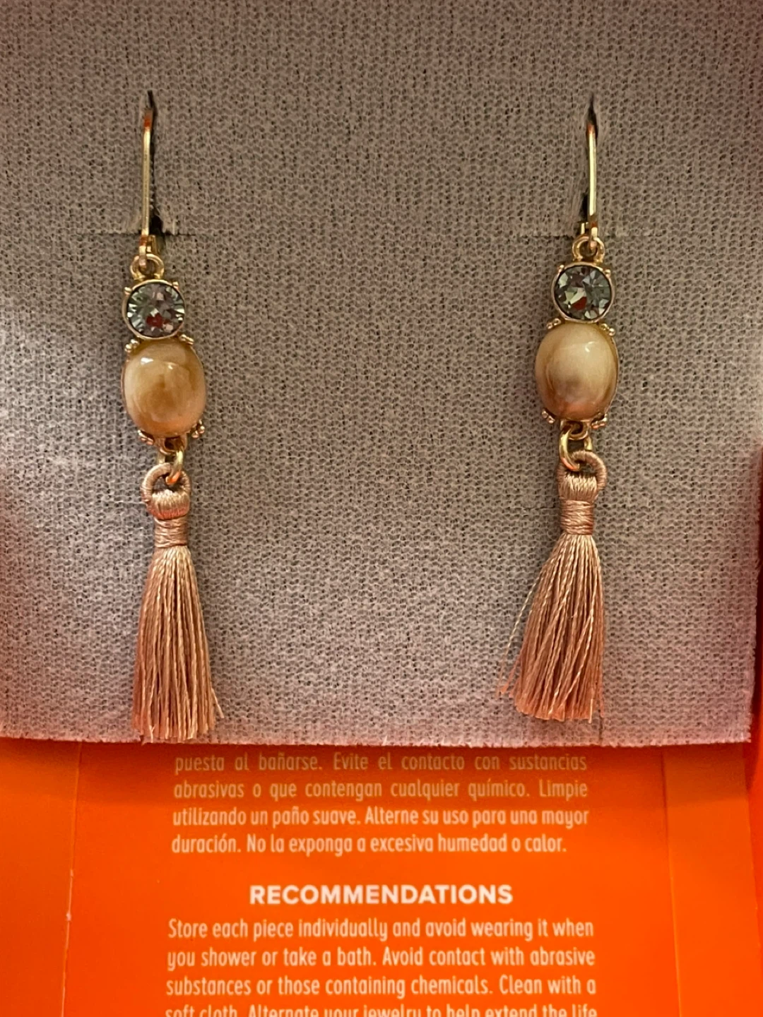 Tassel Drop Earrings - photo 2