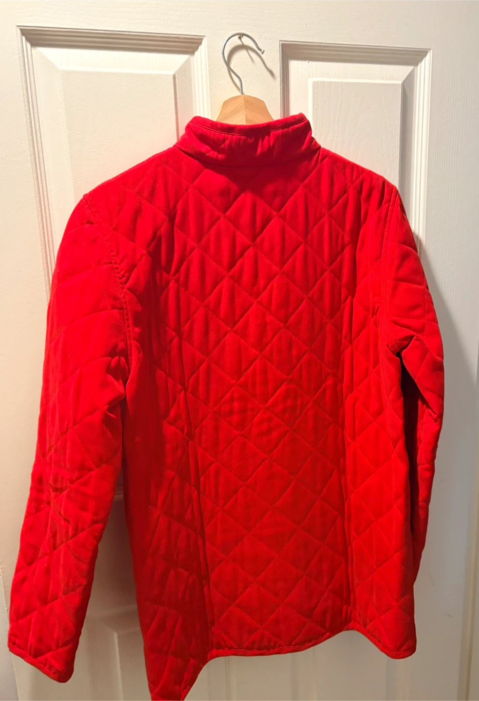 Red Quilted Jacket - Size S - photo 4