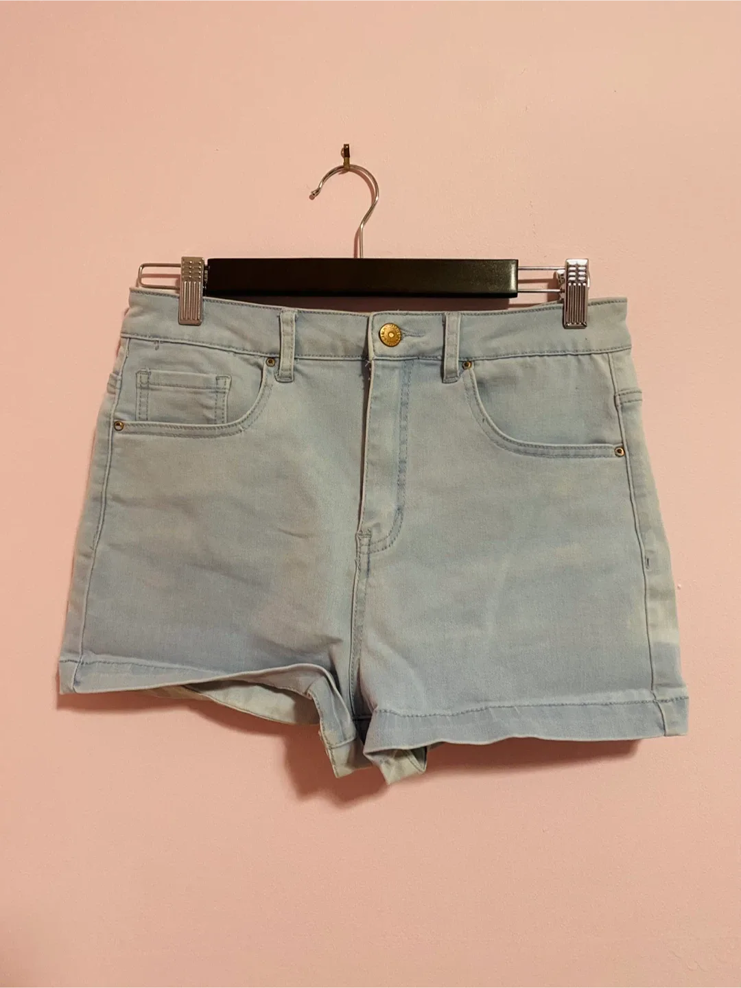 Denim Shorts - Light Blue thumbnail