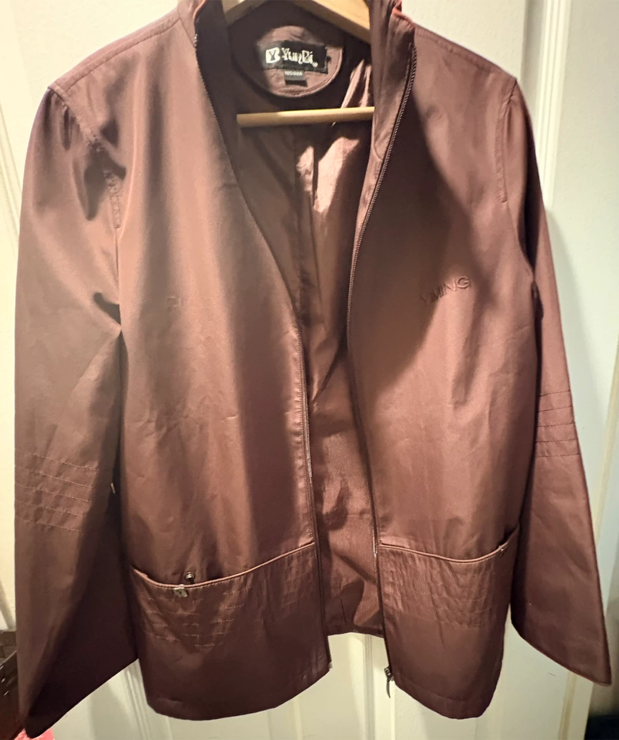 Yun Bi Brown Jacket Size 165/88A - photo 3